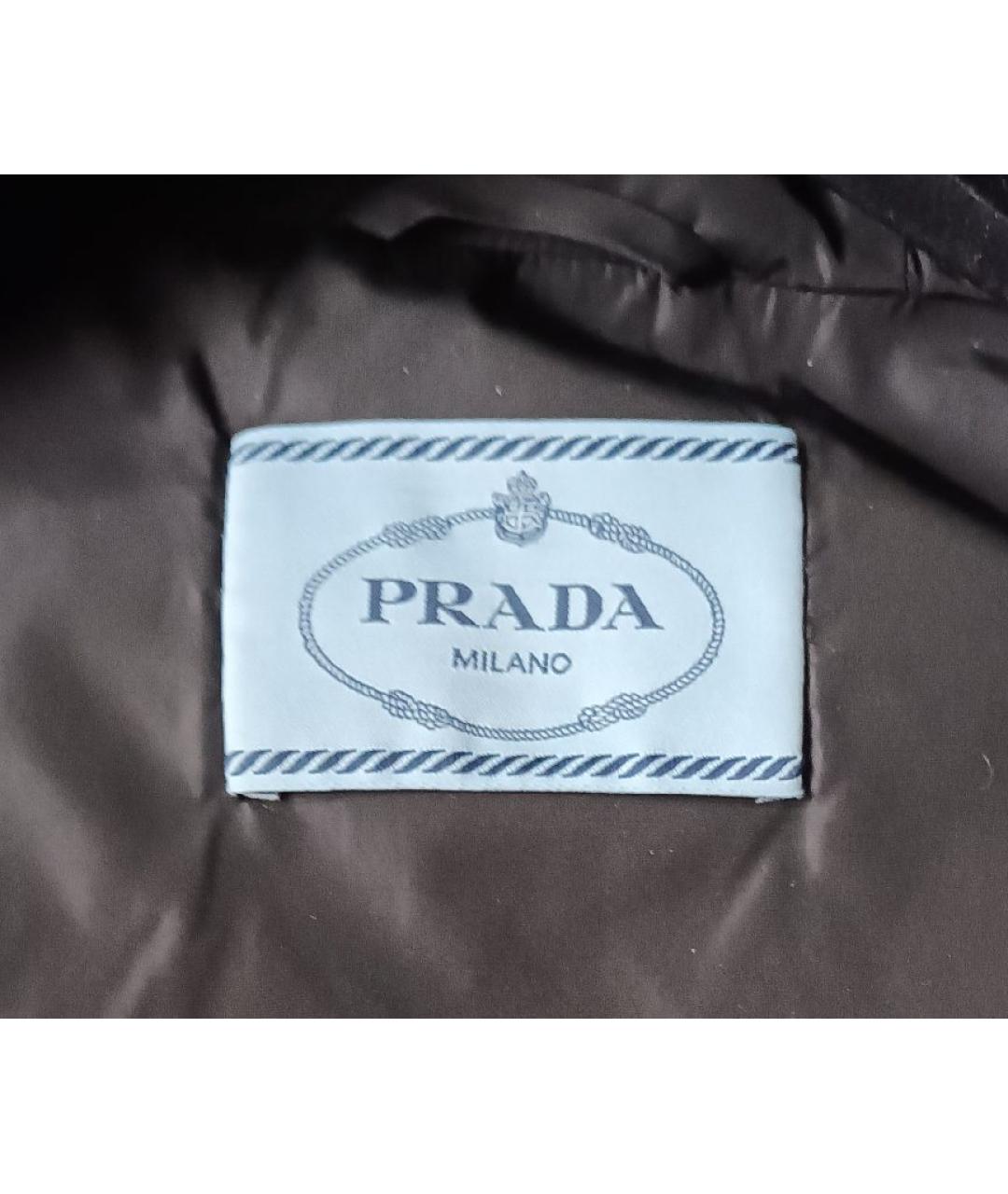 PRADA Черный пуховик, фото 8