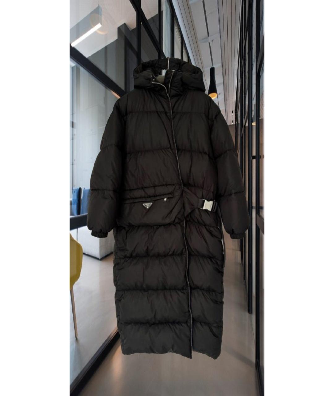 PRADA Черный пуховик, фото 2
