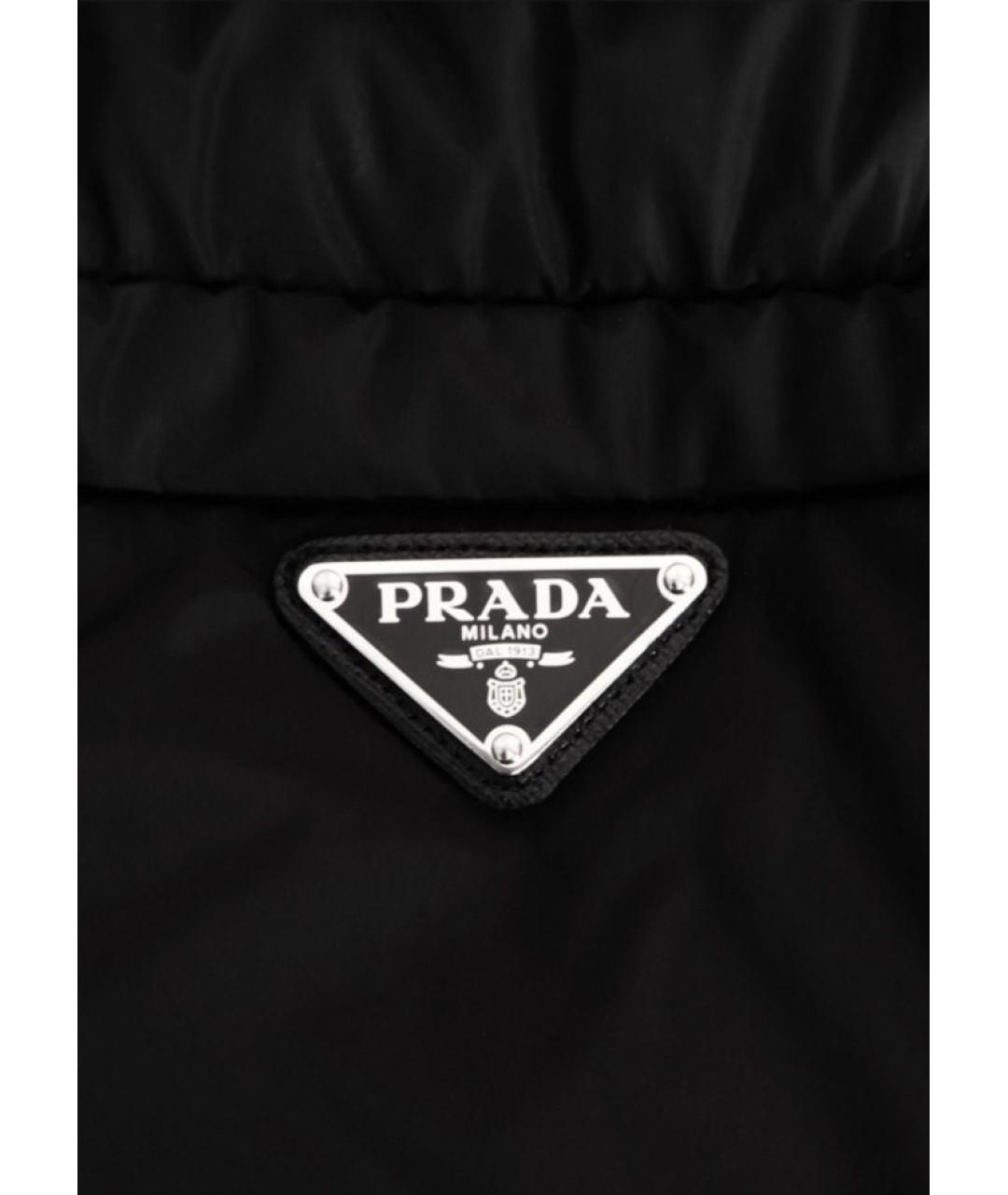 PRADA Черный пуховик, фото 9