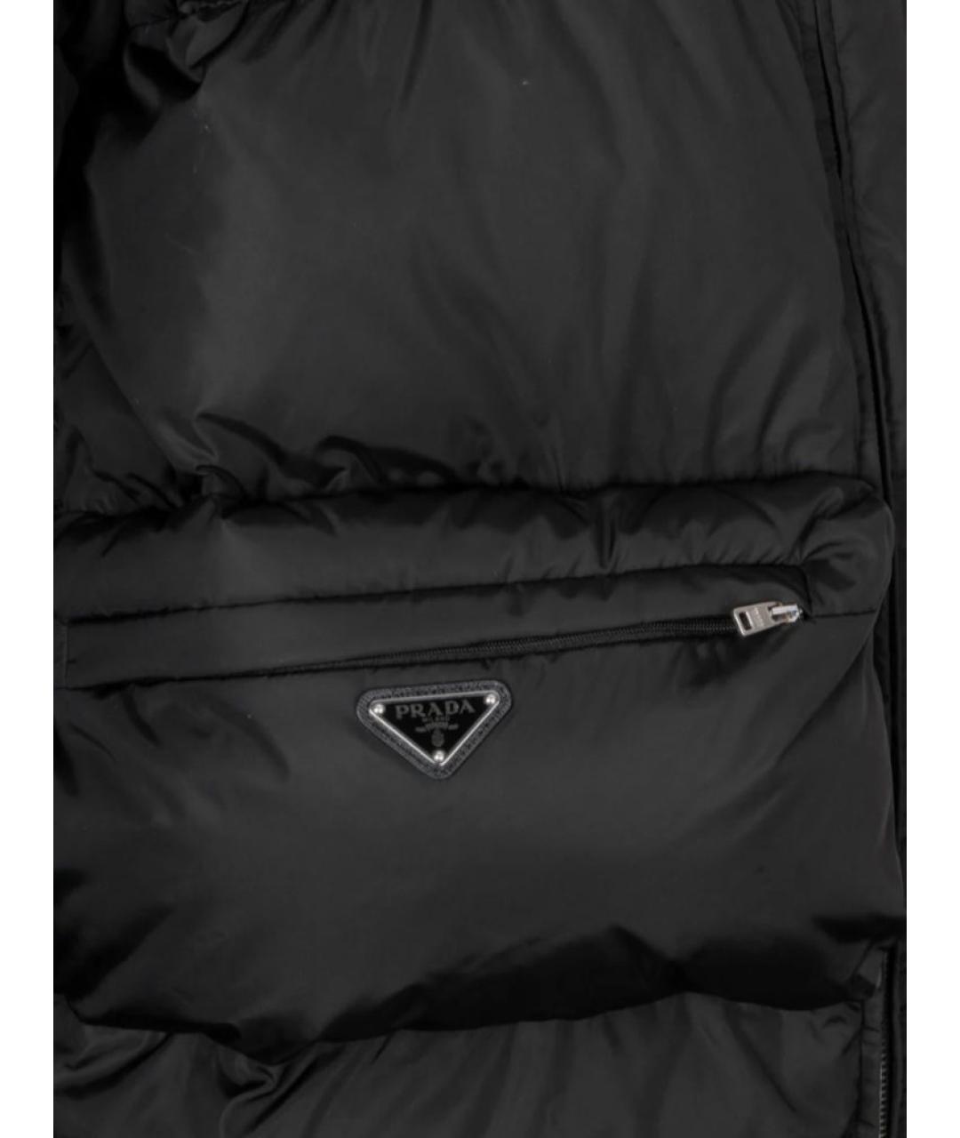 PRADA Черный пуховик, фото 4