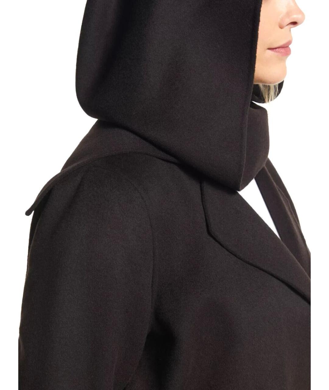 MAX MARA Коричневое шерстяное пальто, фото 8