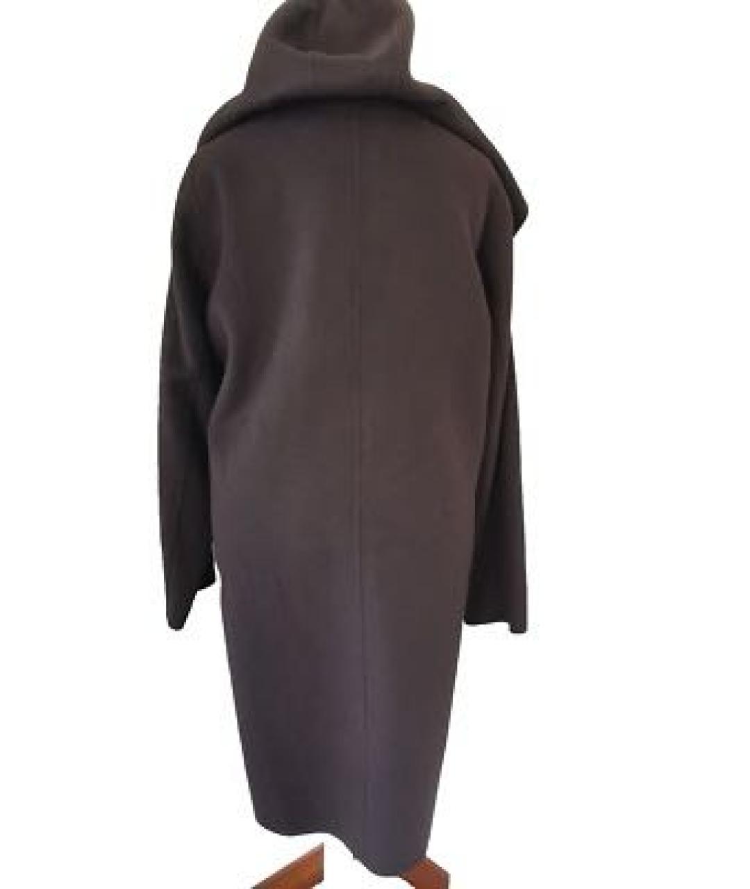 MAX MARA Коричневое шерстяное пальто, фото 2