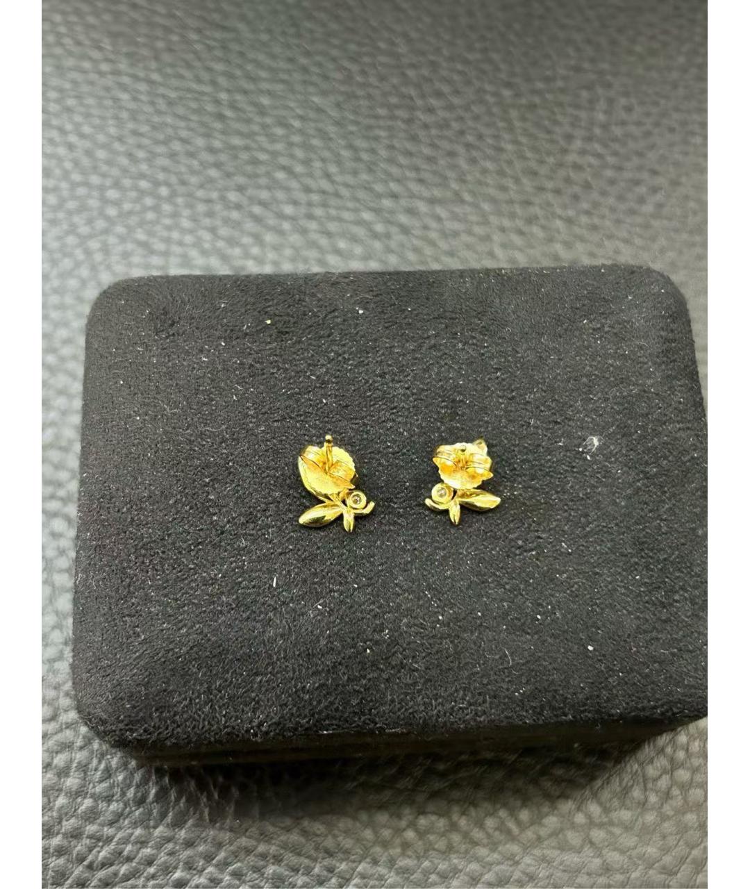 TIFFANY&CO Золотые серьги из желтого золота, фото 5