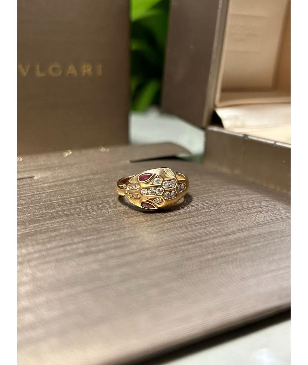 BVLGARI Золотое кольцо из розового золота, фото 3