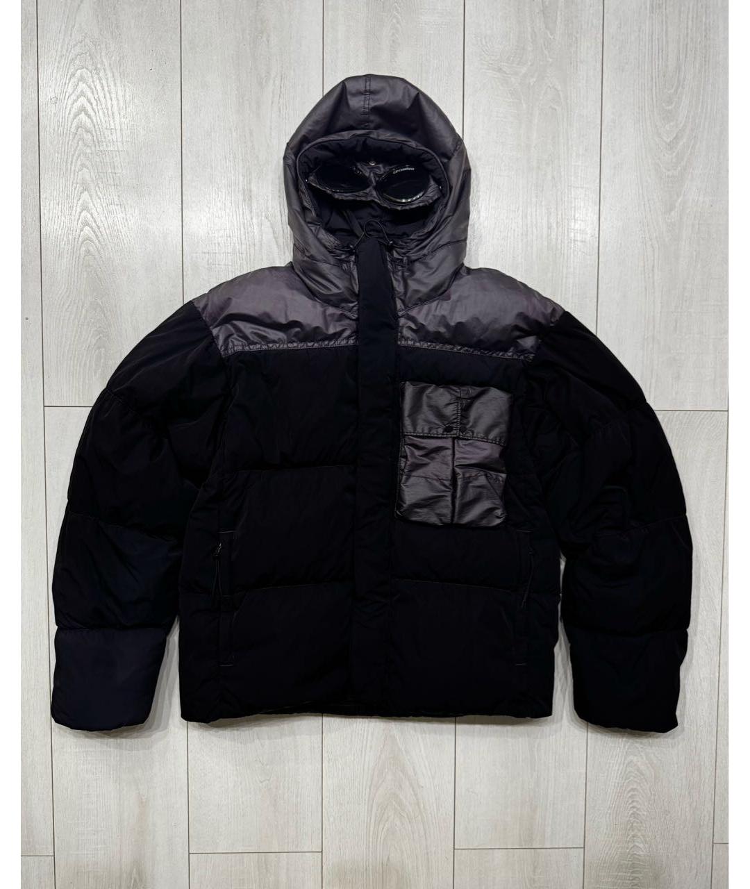 CP COMPANY Фиолетовый пуховик из экзотической кожи, фото 8