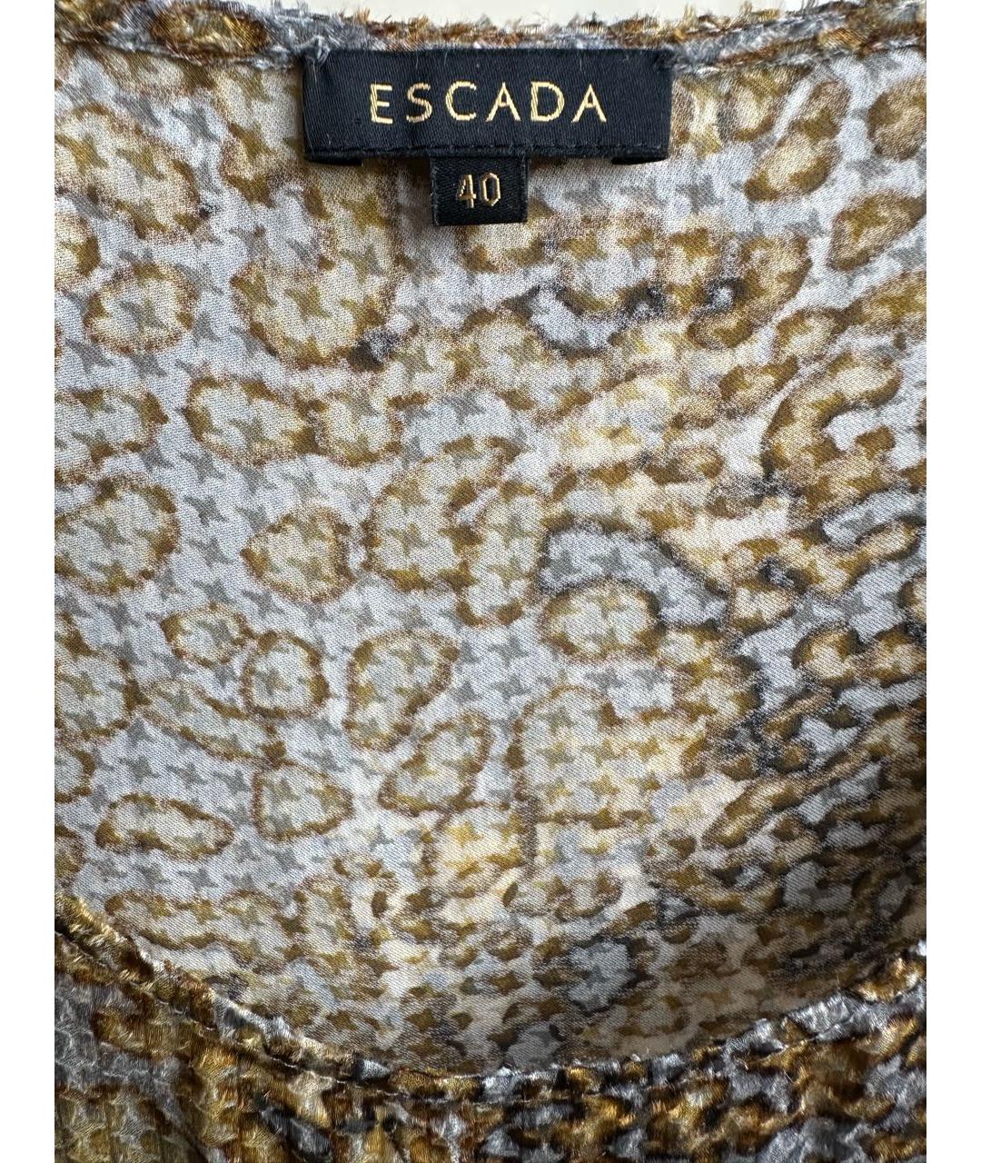 ESCADA Мульти шелковая блузы, фото 3