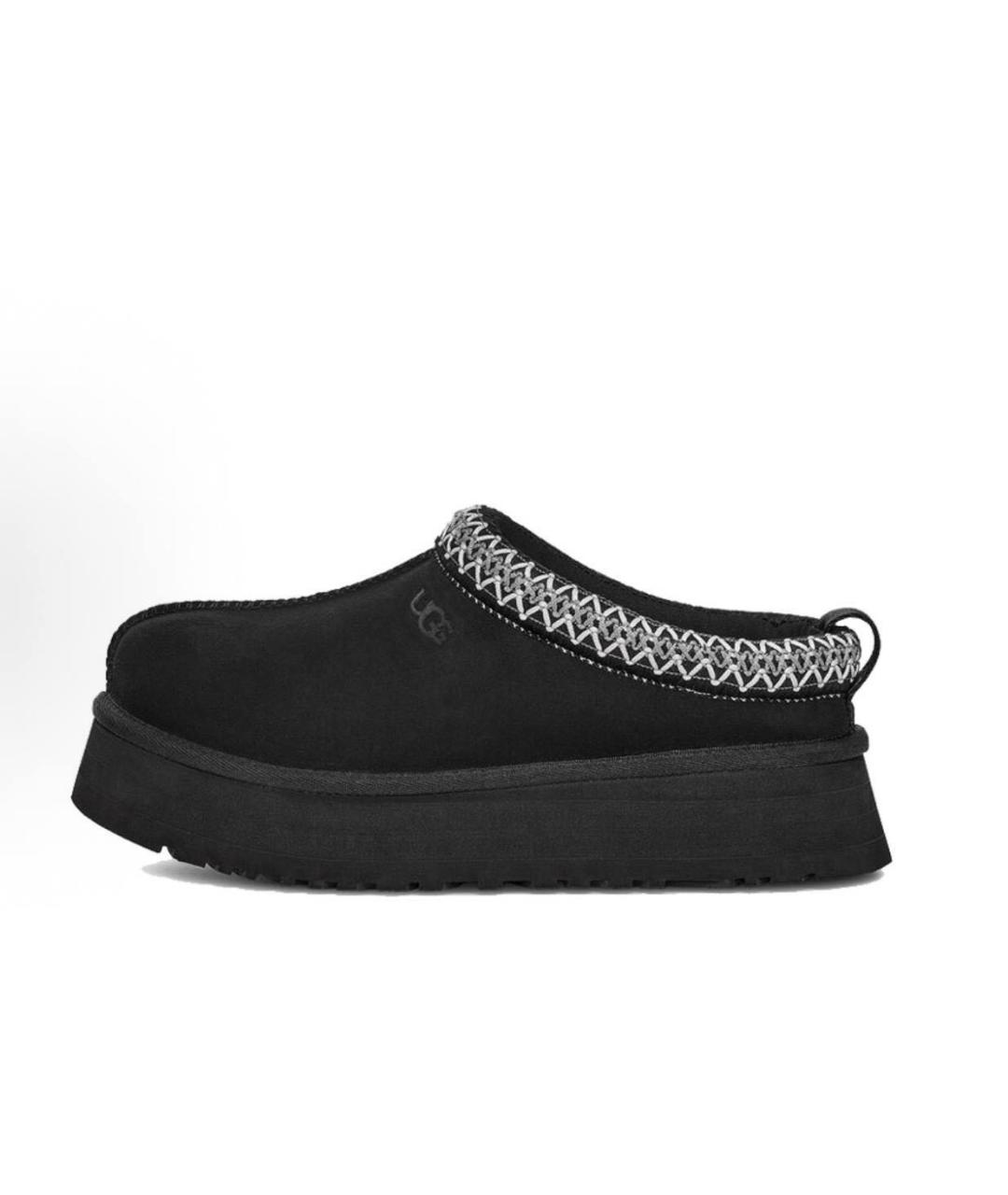 UGG AUSTRALIA Черные замшевые мюли, фото 2