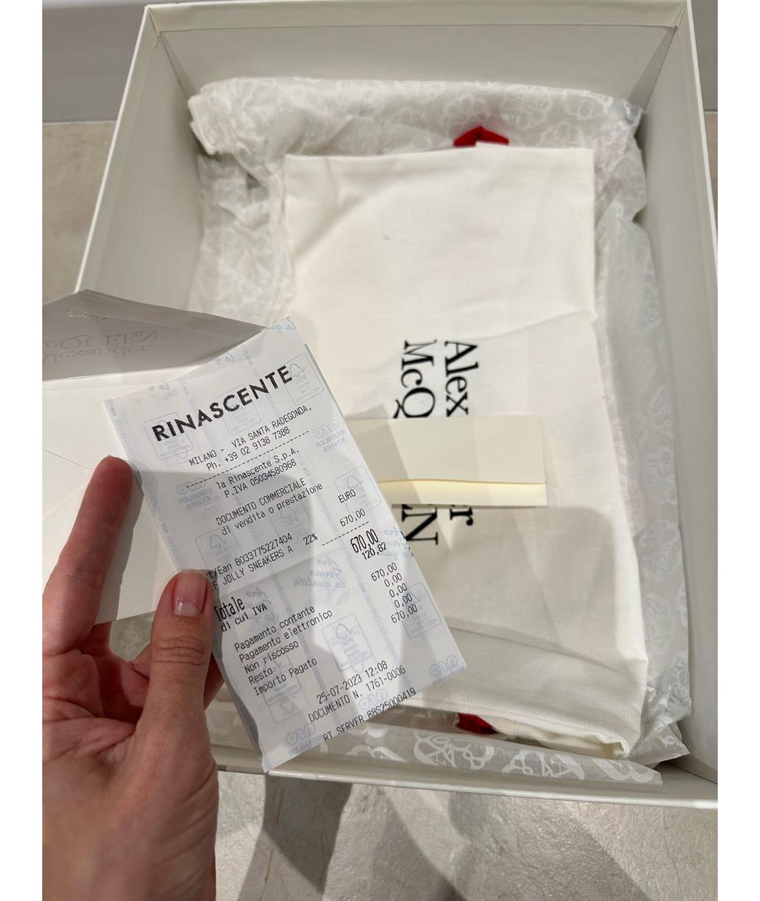 ALEXANDER MCQUEEN Черные брогги и оксфорды из лакированной кожи, фото 4