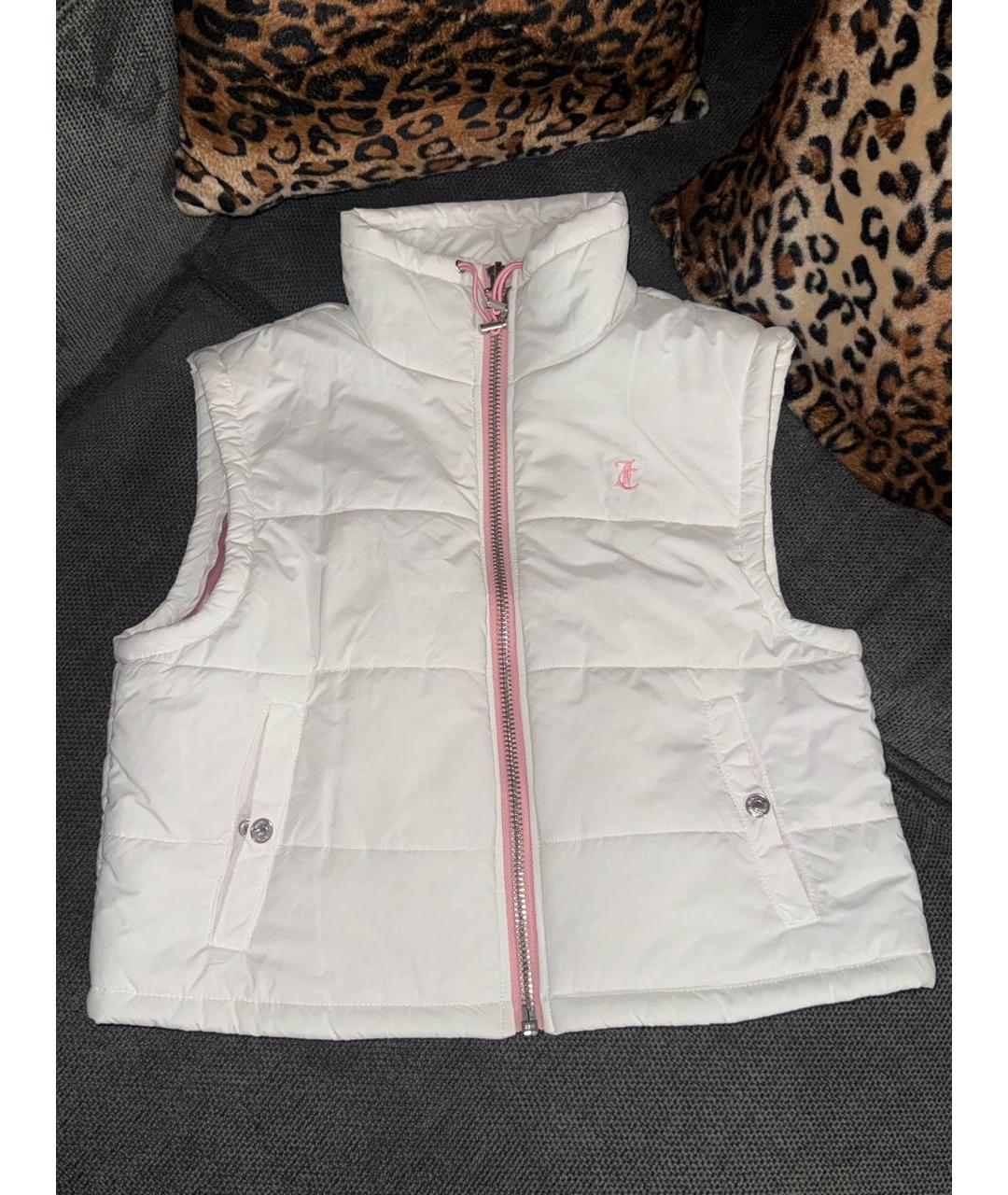 JUICY COUTURE Белый жилет, фото 4