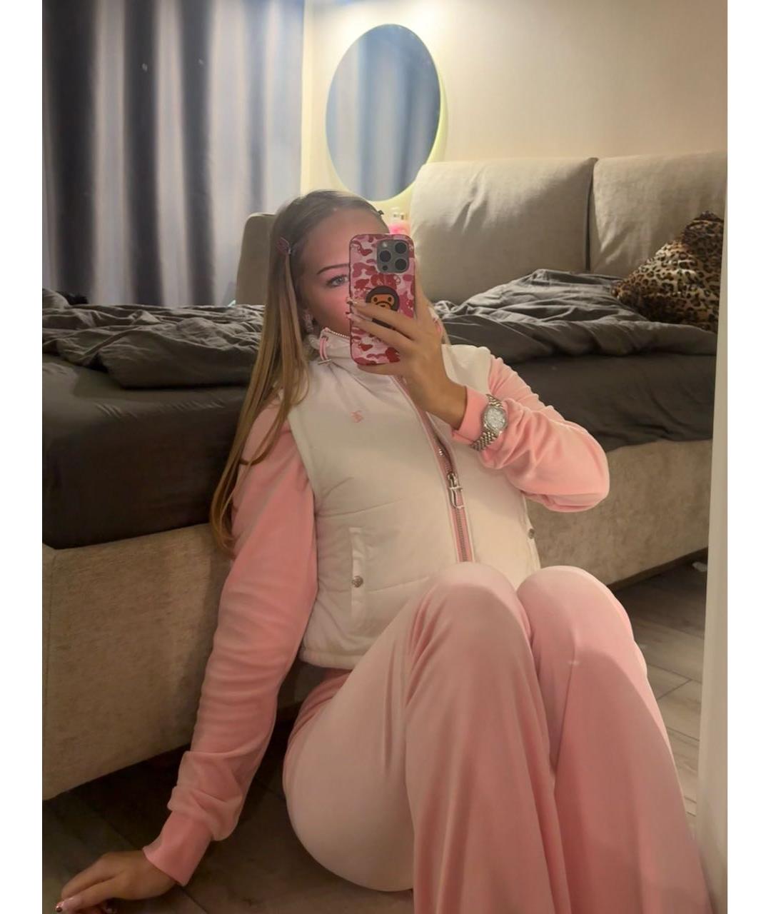 JUICY COUTURE Белый жилет, фото 3
