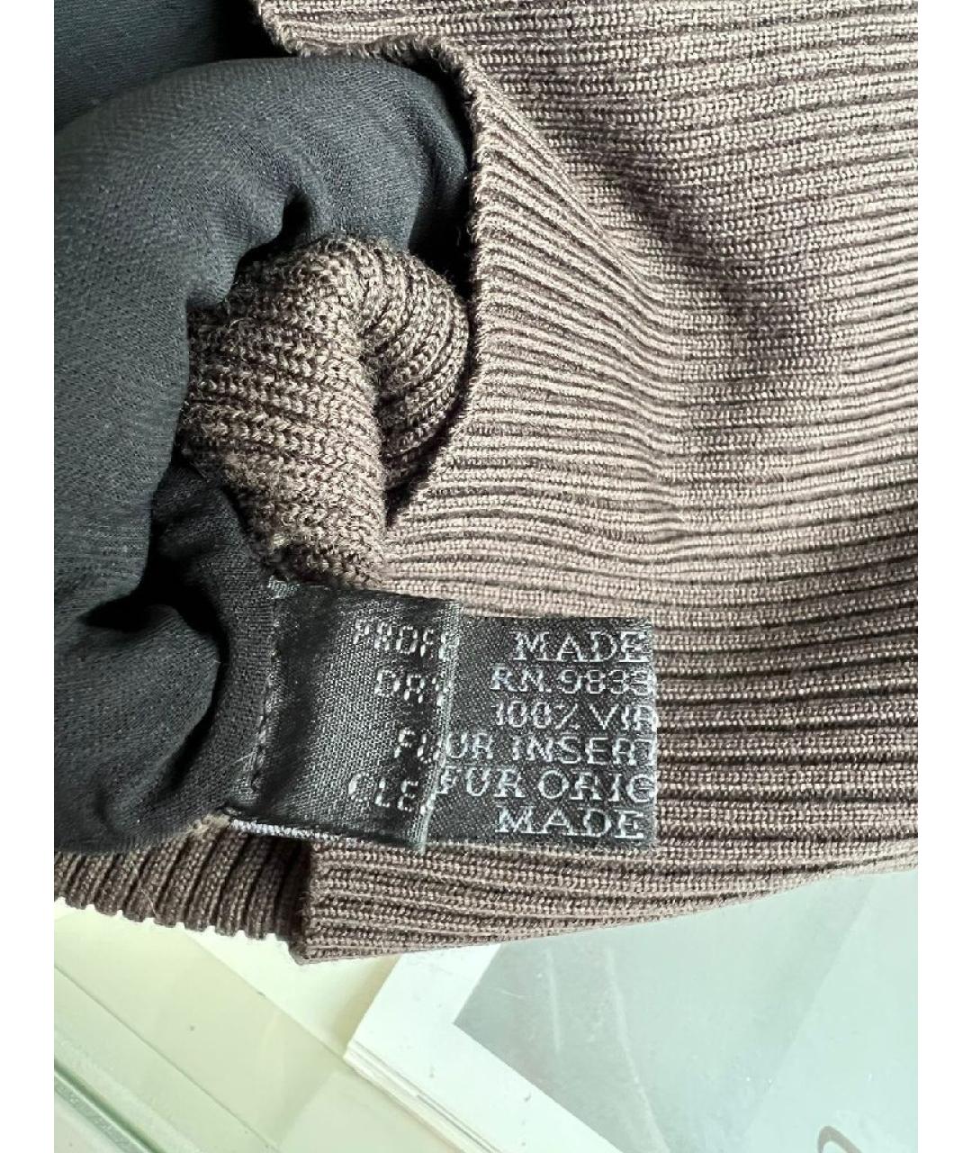 PRADA Коричневая хлопковая куртка, фото 7