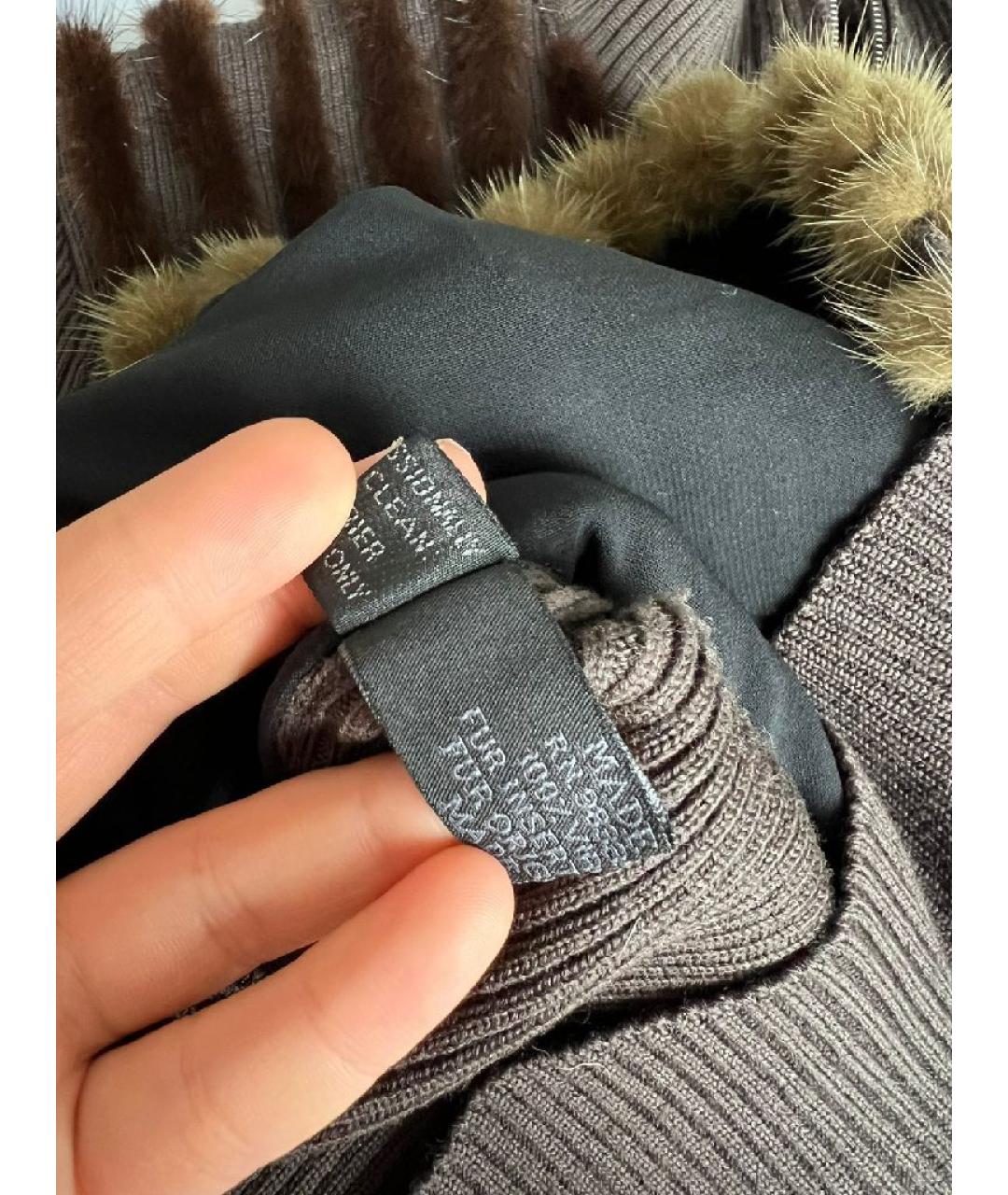 PRADA Коричневая хлопковая куртка, фото 8