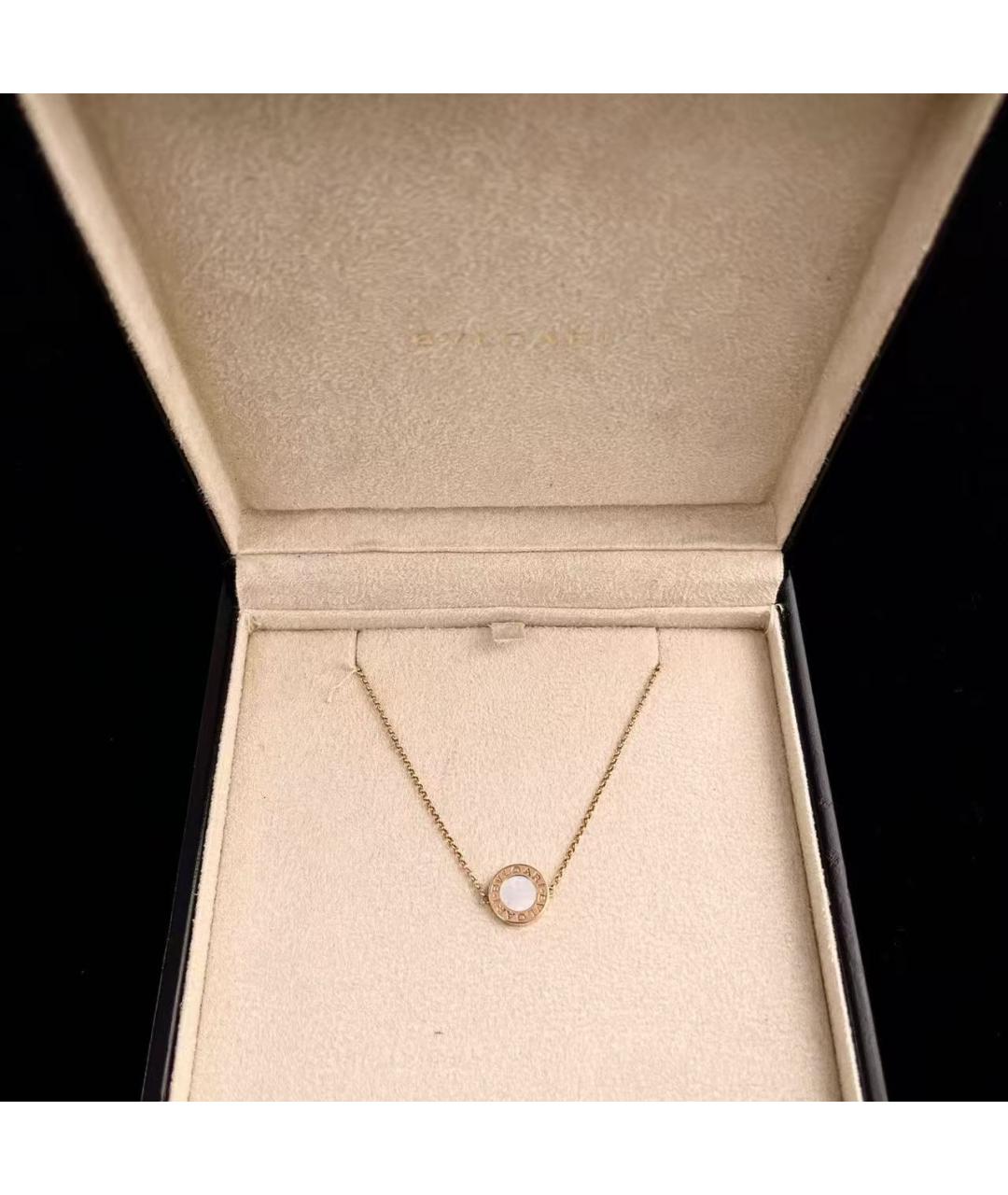 BVLGARI Золотое колье из розового золота, фото 2