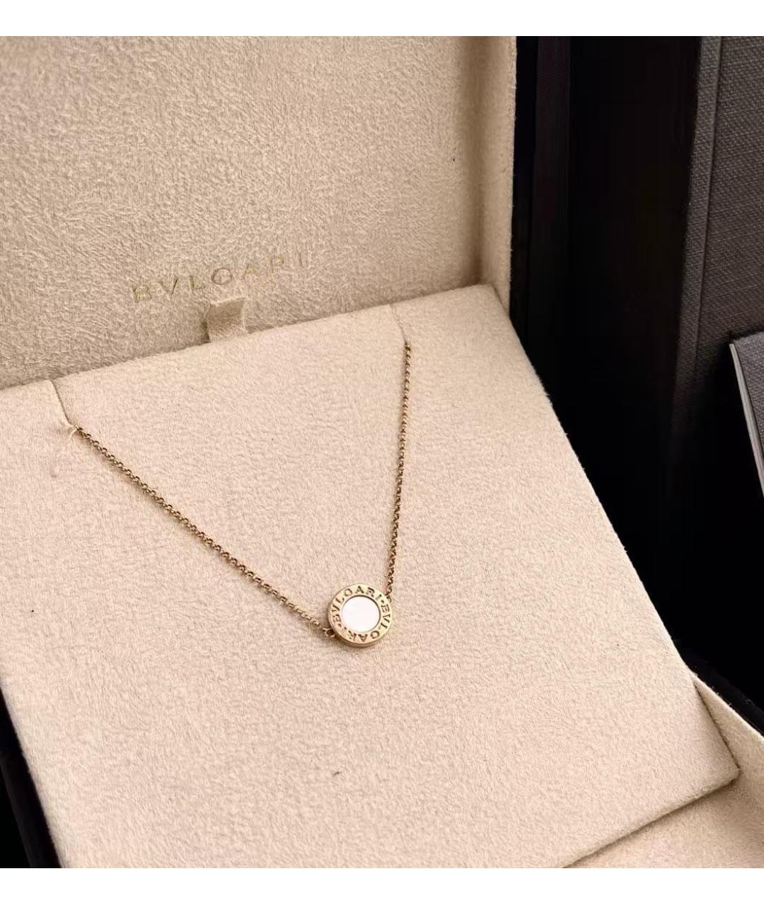BVLGARI Золотое колье из розового золота, фото 6