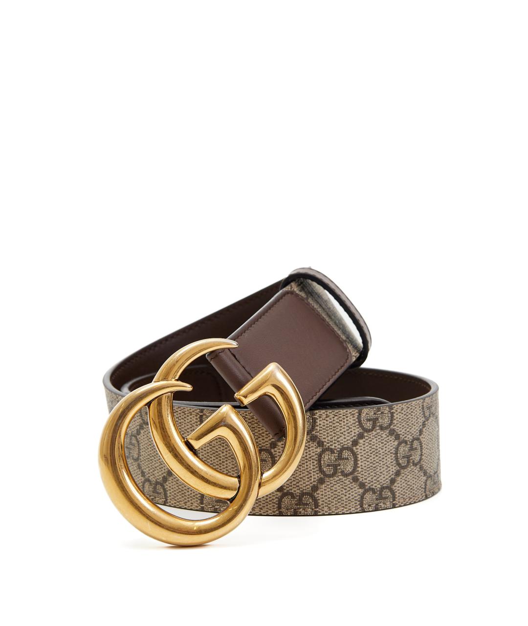 GUCCI Коричневый кожаный ремень, фото 3