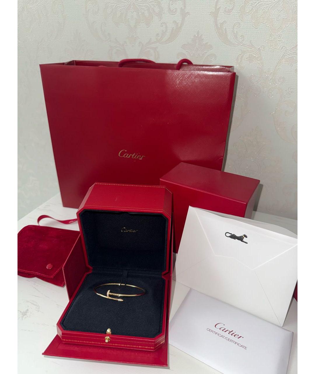 CARTIER Золотой браслет из желтого золота, фото 2