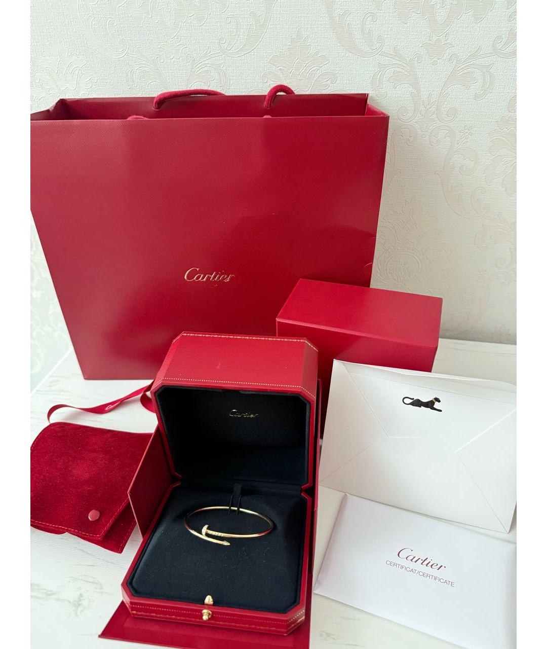 CARTIER Золотой браслет из желтого золота, фото 3