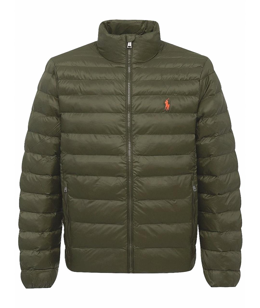 POLO RALPH LAUREN Хаки полиэстеровая куртка, фото 1