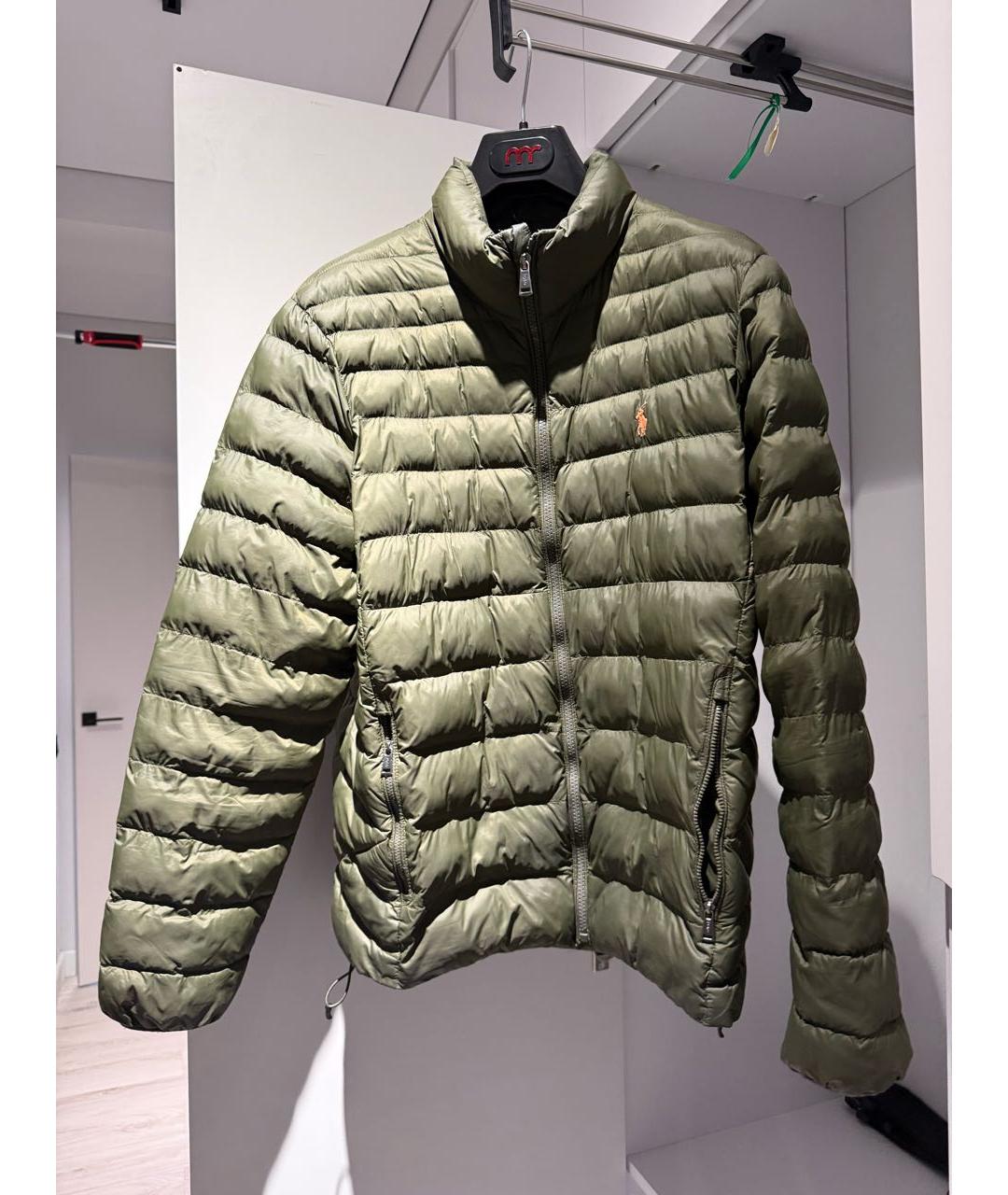 POLO RALPH LAUREN Хаки полиэстеровая куртка, фото 5