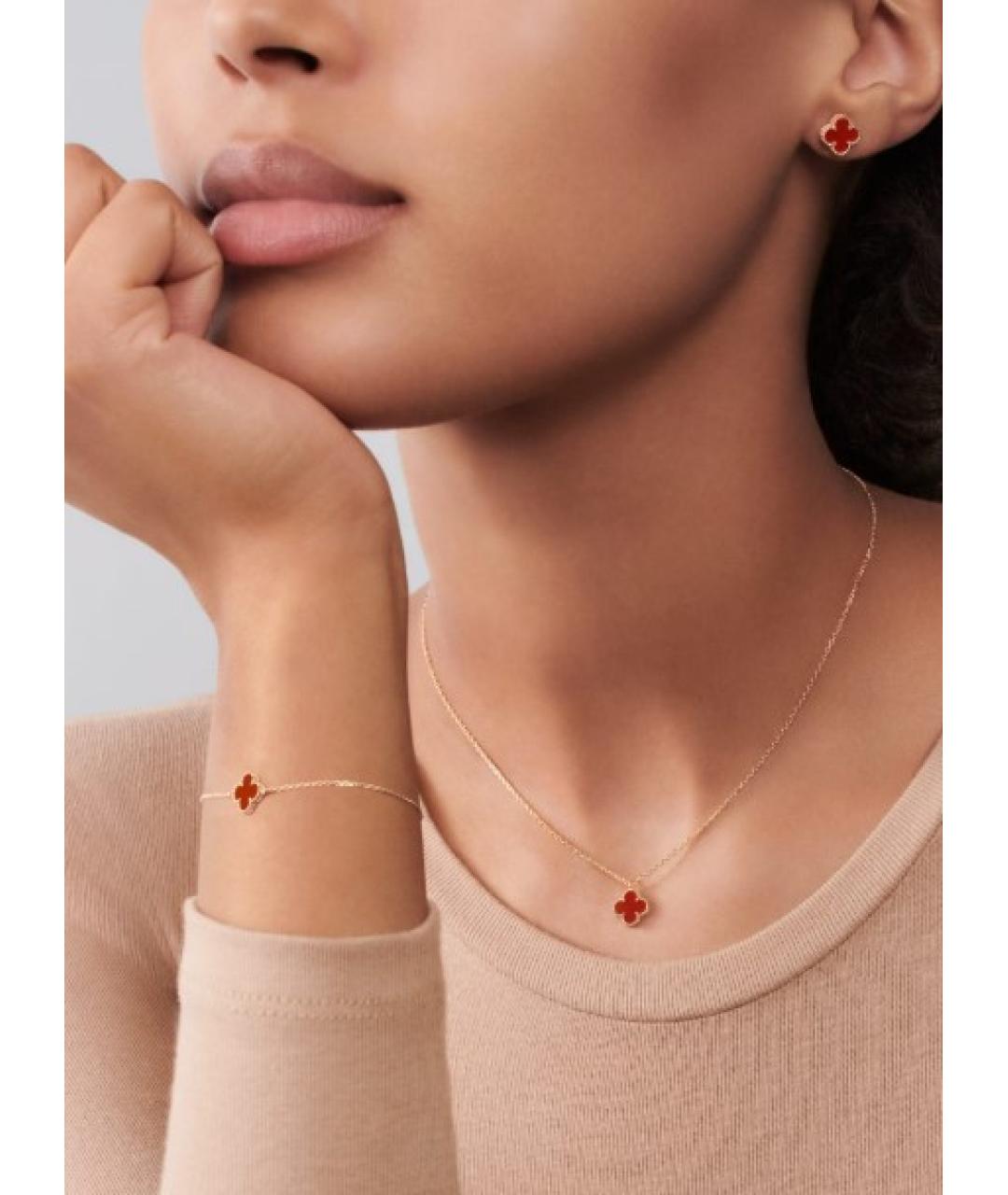 VAN CLEEF & ARPELS Красный браслет из розового золота, фото 2