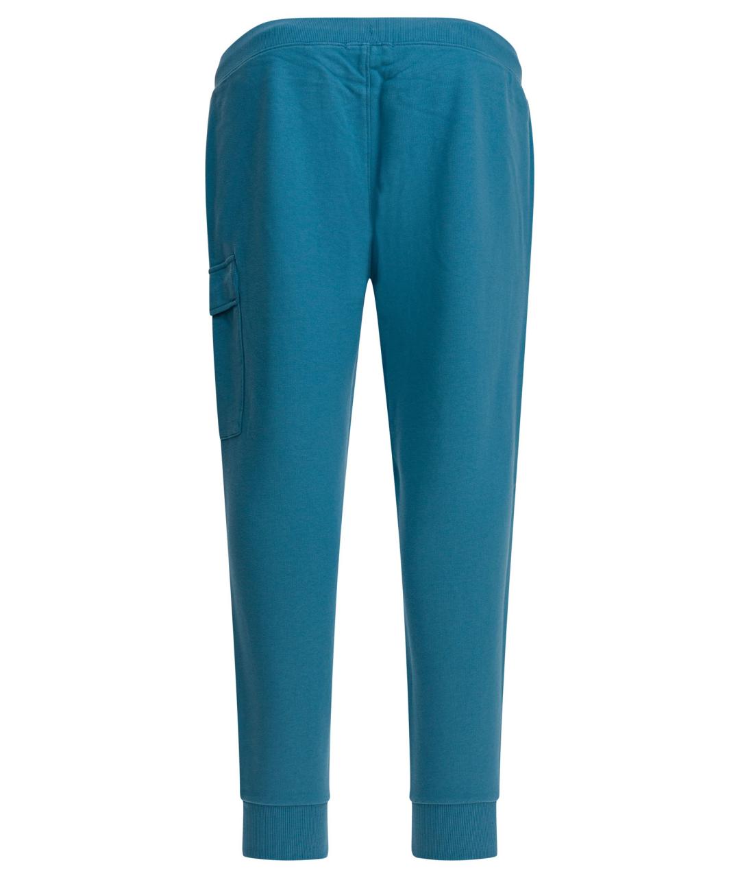 CP COMPANY Голубые хлопковые повседневные брюки, фото 2