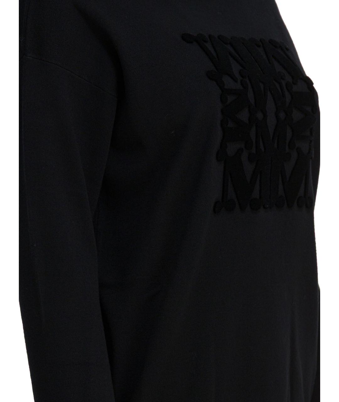 MAX MARA Черный шерстяной джемпер / свитер, фото 4
