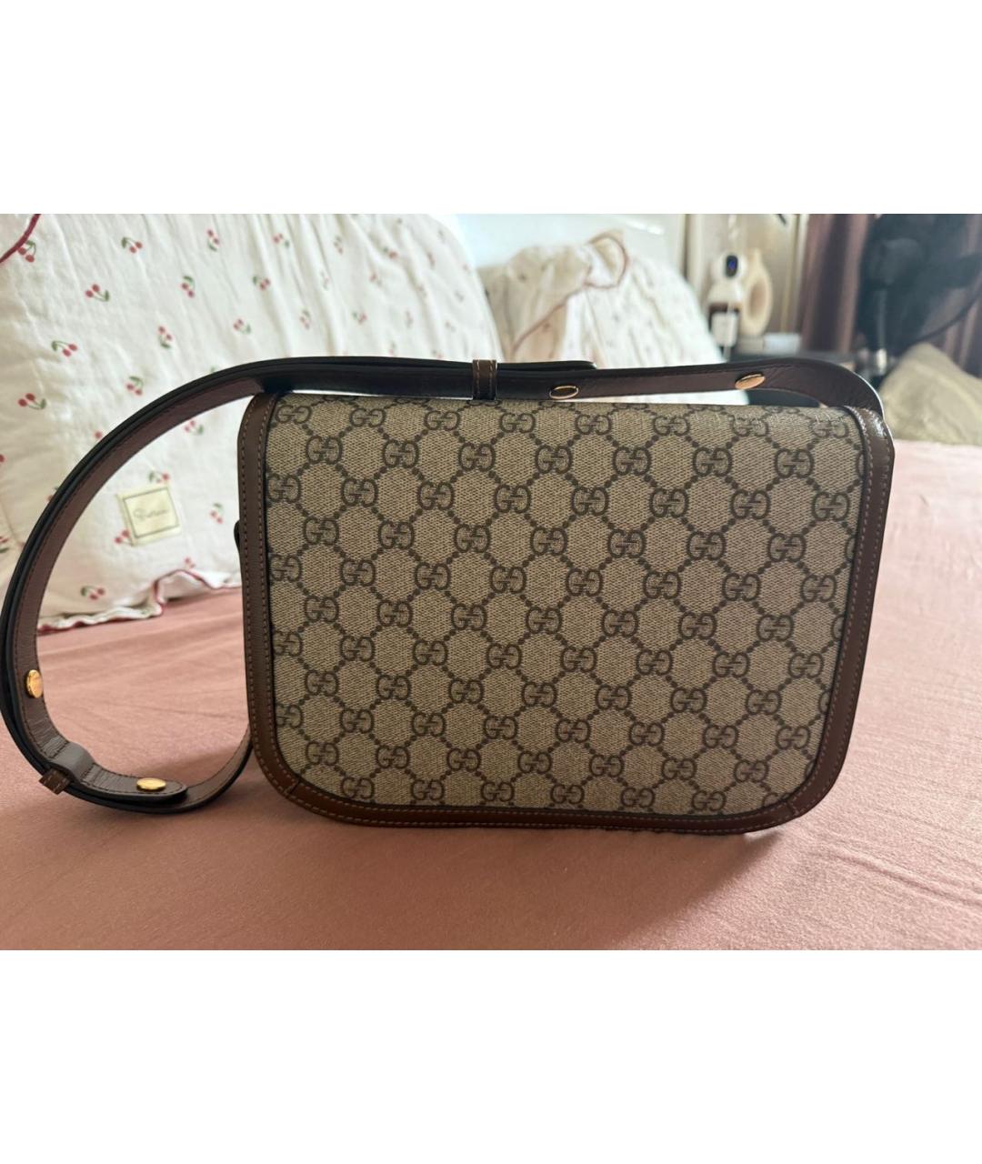 GUCCI Бежевая сумка через плечо, фото 7