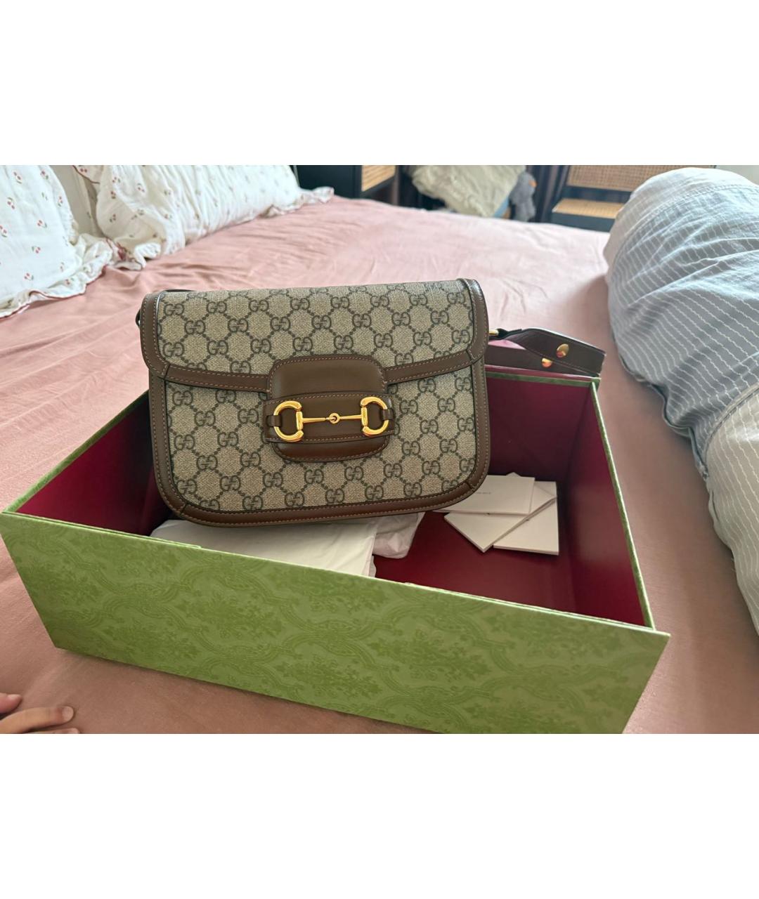 GUCCI Бежевая сумка через плечо, фото 3