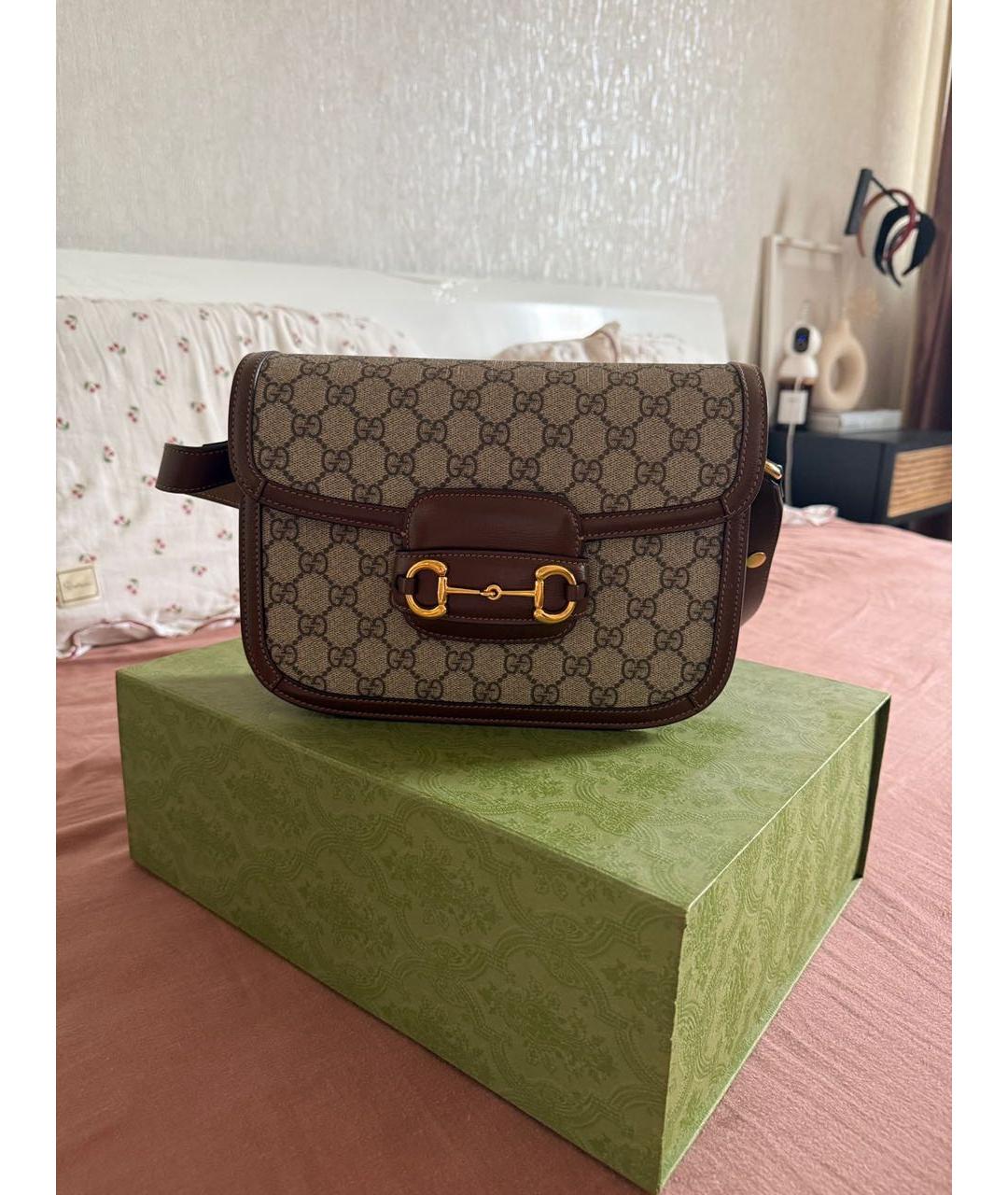 GUCCI Бежевая сумка через плечо, фото 2