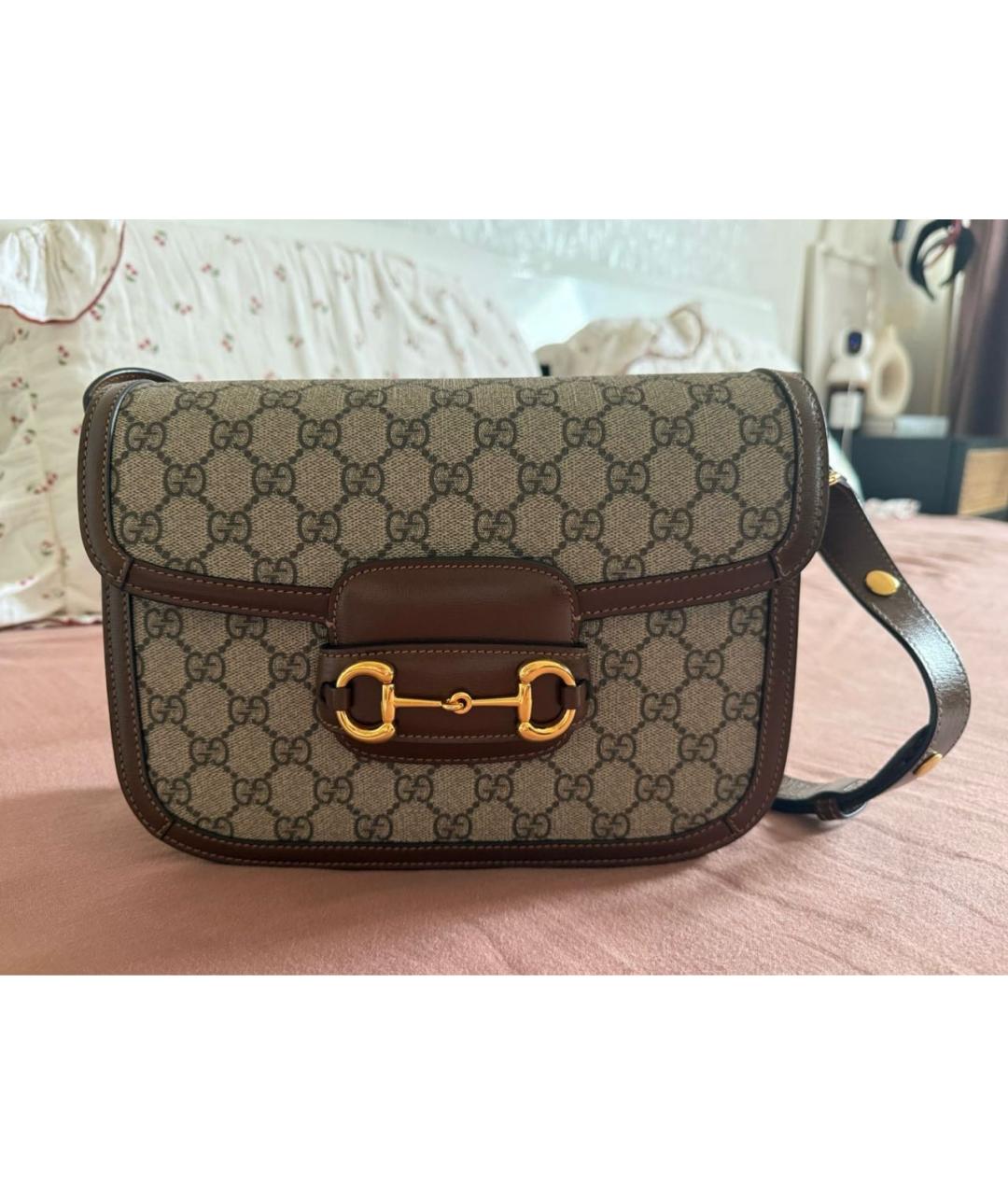 GUCCI Бежевая сумка через плечо, фото 8