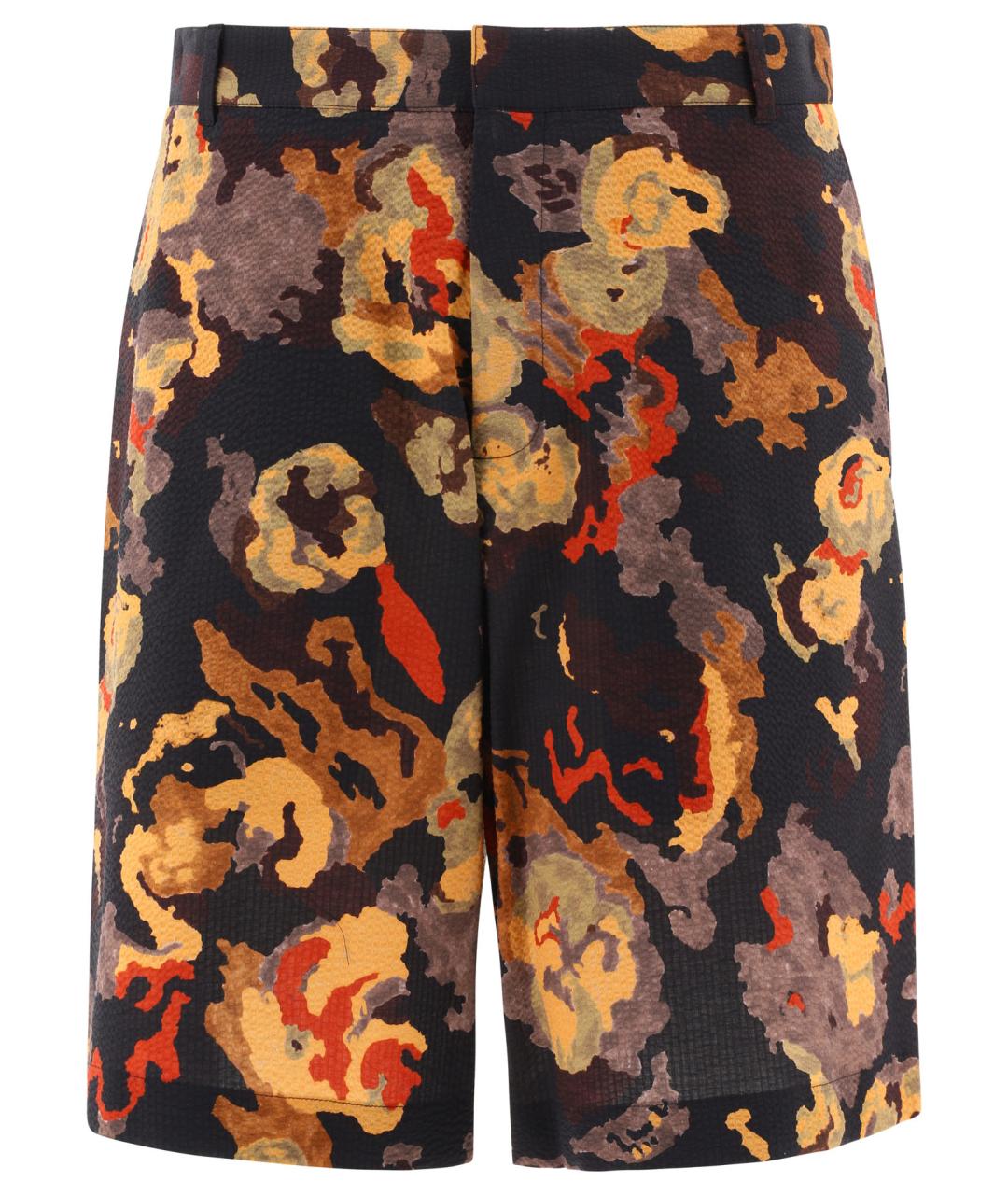 CHRISTIAN DIOR Мульти хлопковые шорты, фото 1