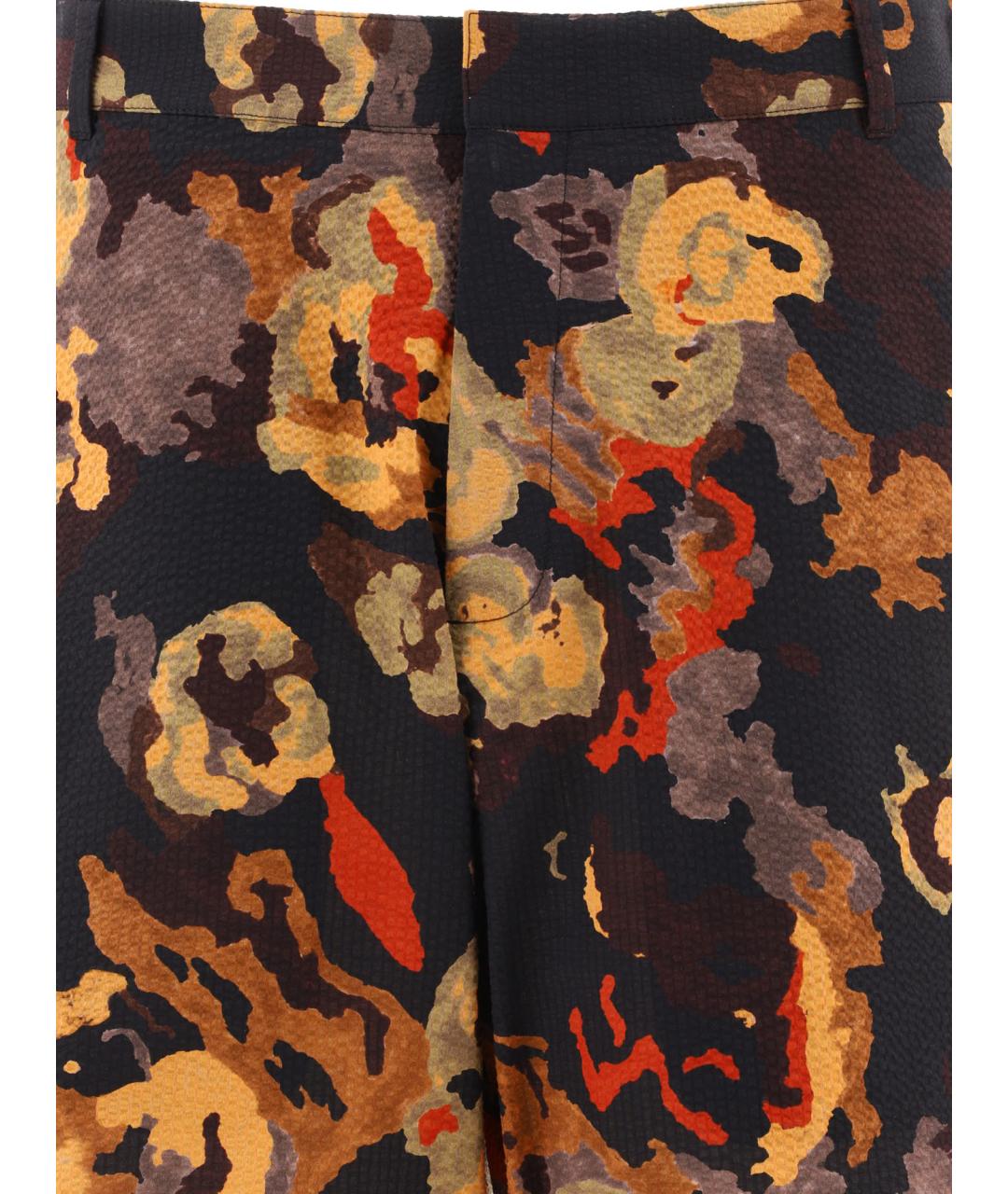 CHRISTIAN DIOR Мульти хлопковые шорты, фото 3