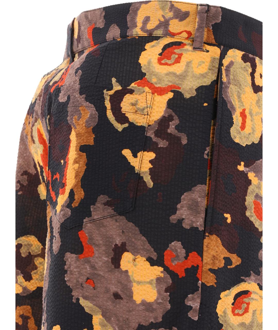 CHRISTIAN DIOR Мульти хлопковые шорты, фото 4