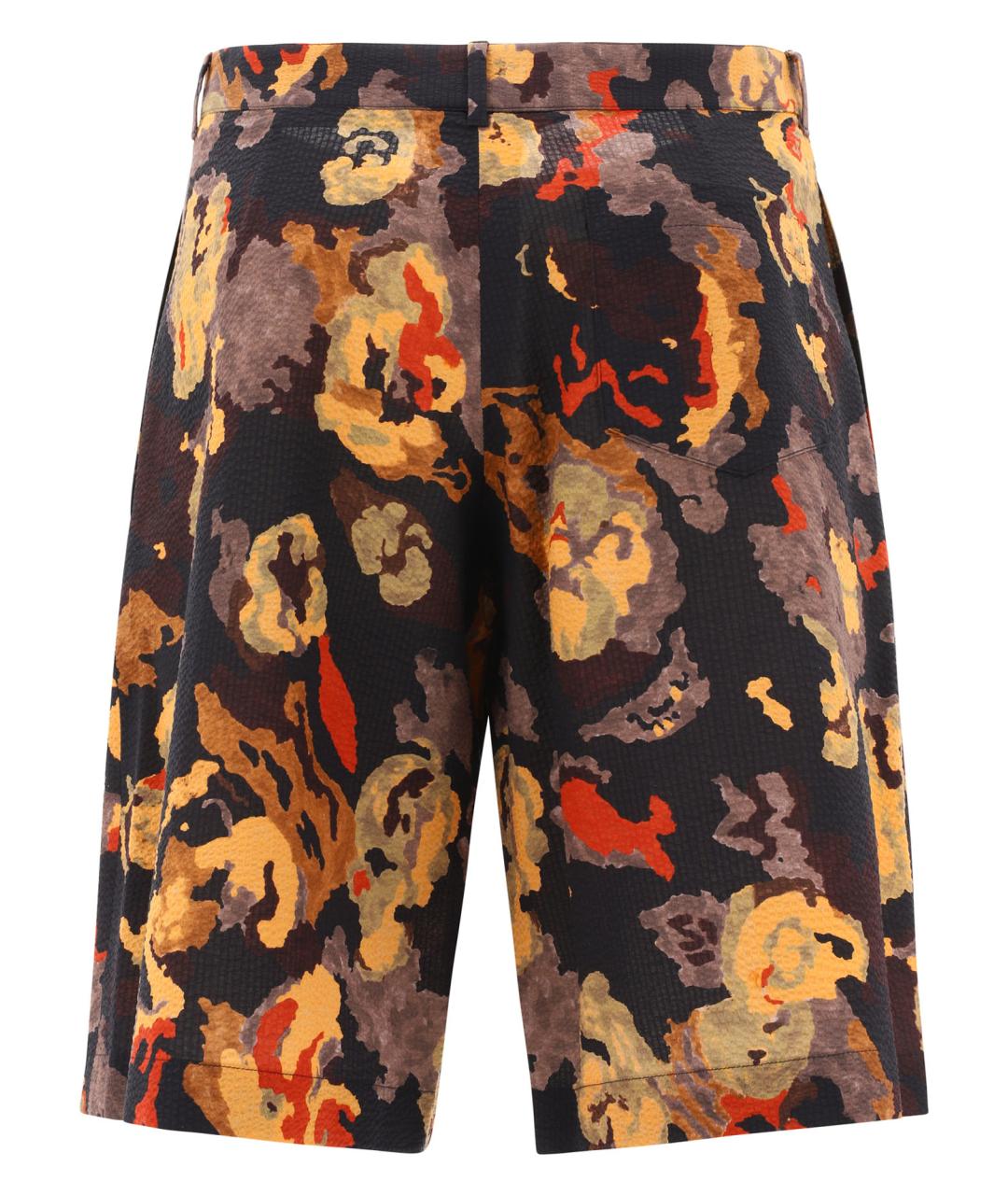 CHRISTIAN DIOR Мульти хлопковые шорты, фото 2