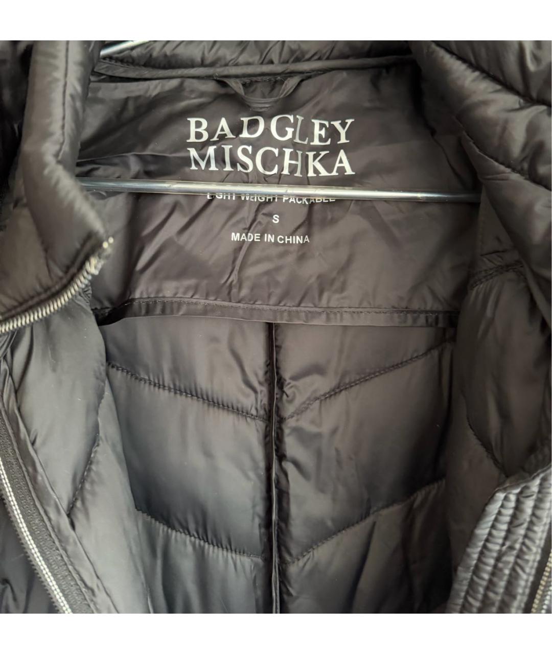BADGLEY MISCHKA Черный пуховик, фото 5