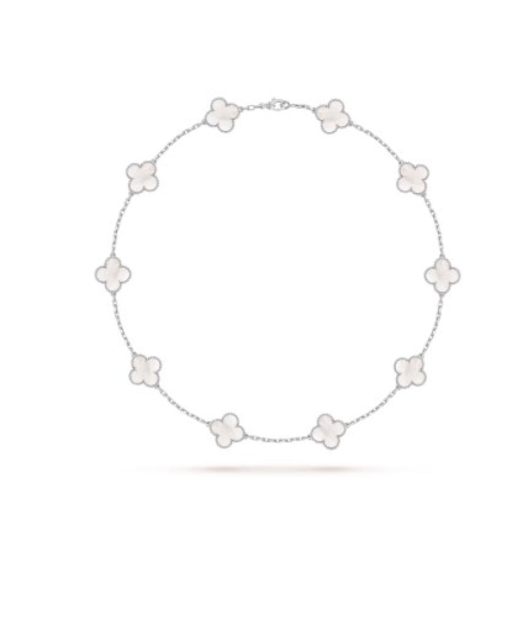 VAN CLEEF & ARPELS Белое колье из белого золота, фото 3