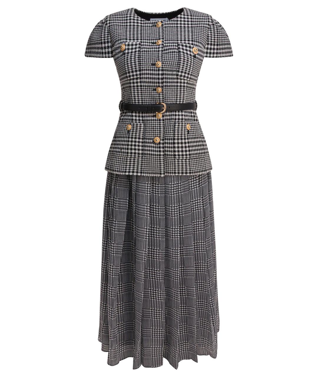 SELF-PORTRAIT Мульти полиэстеровое повседневное платье, фото 1