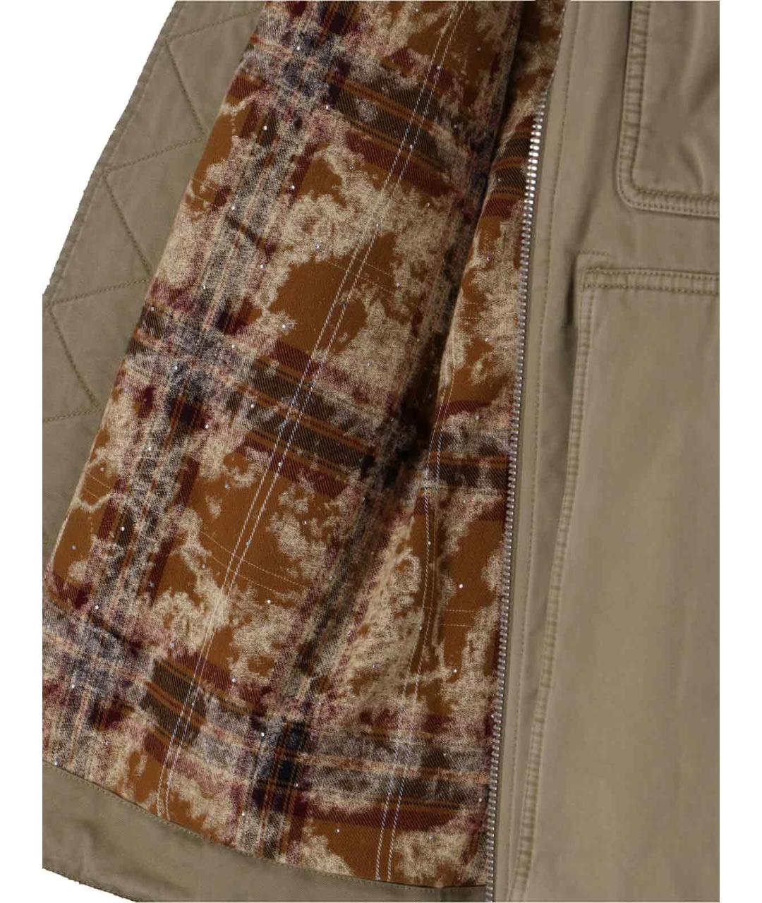 DSQUARED2 Серая хлопковая парка, фото 4