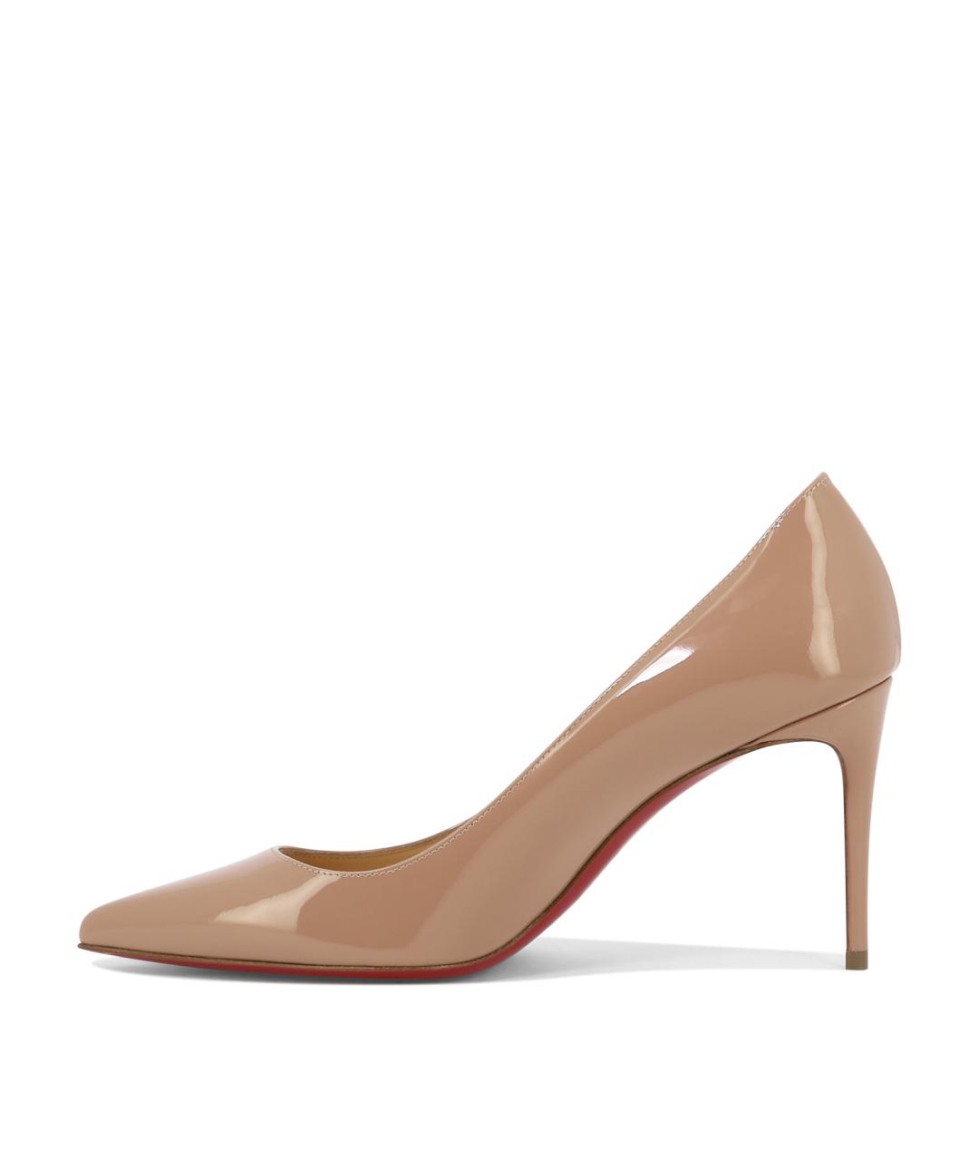 CHRISTIAN LOUBOUTIN Розовые туфли из лакированной кожи, фото 3