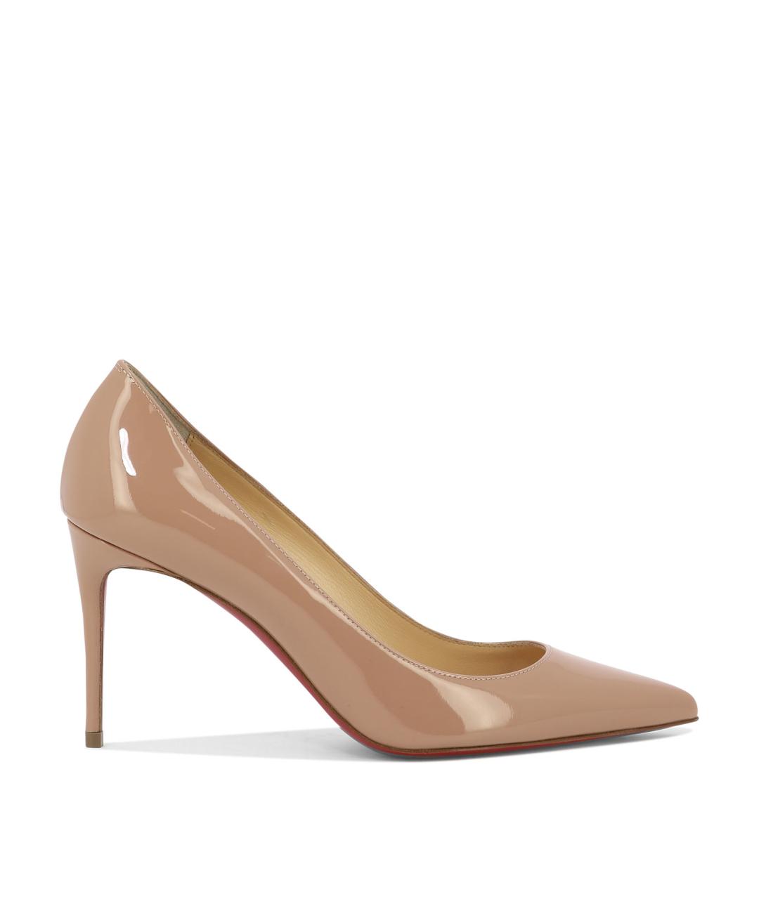 CHRISTIAN LOUBOUTIN Розовые туфли из лакированной кожи, фото 1