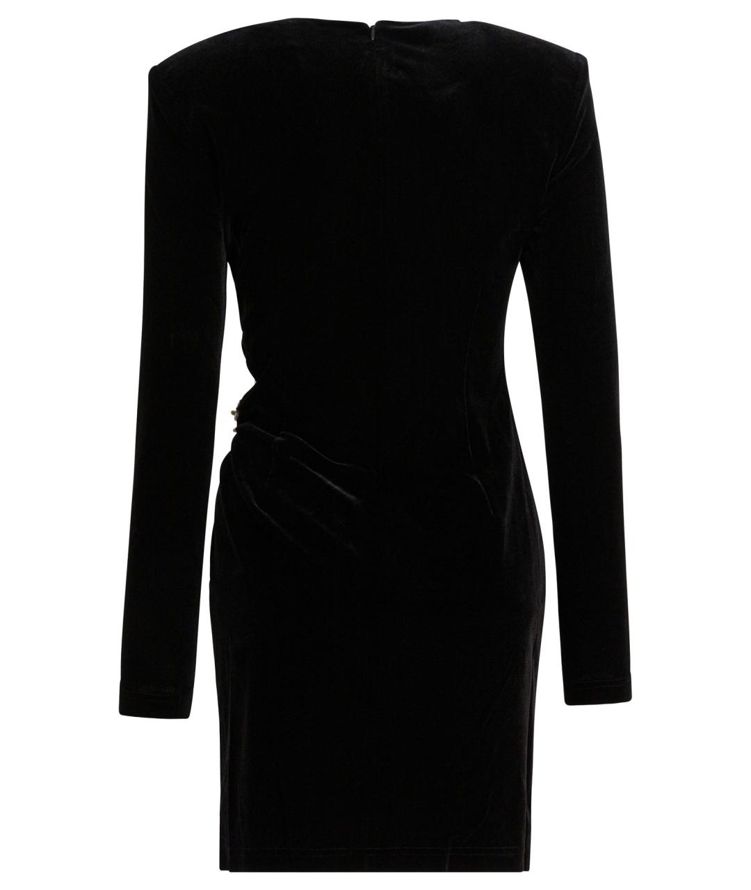 SELF-PORTRAIT Черное полиэстеровое коктейльное платье, фото 2