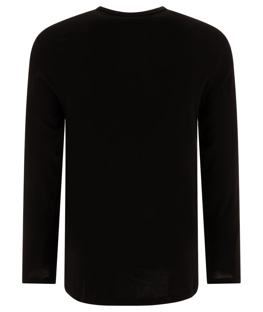 TOM FORD Черная хлопковая футболка, фото 4