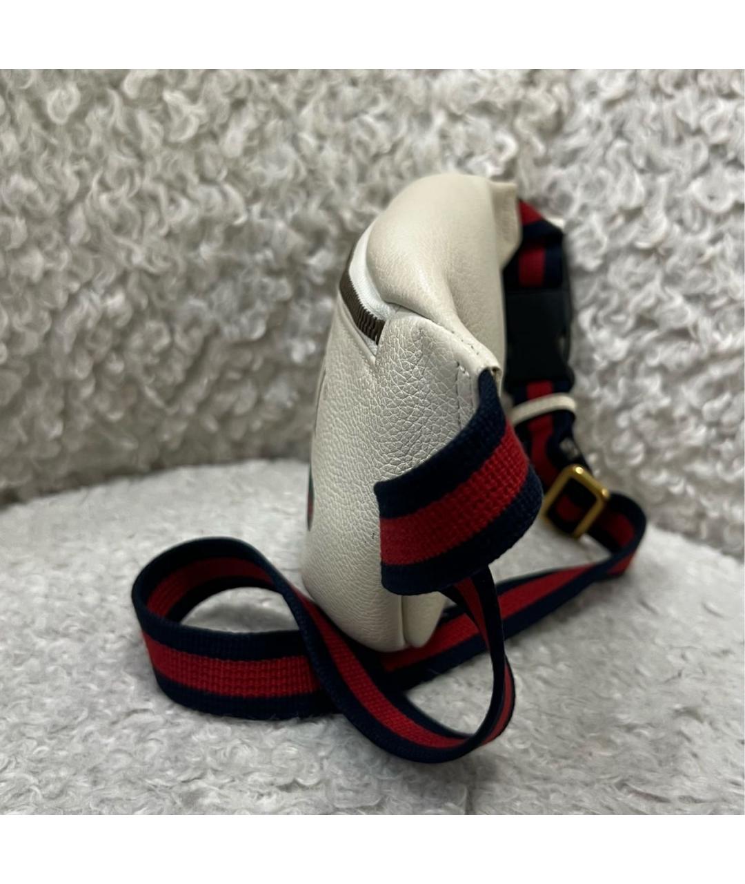 GUCCI Бежевая поясная сумка, фото 2