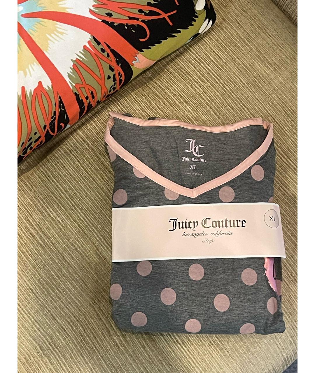 JUICY COUTURE Коралловая вискозная пижама, фото 3