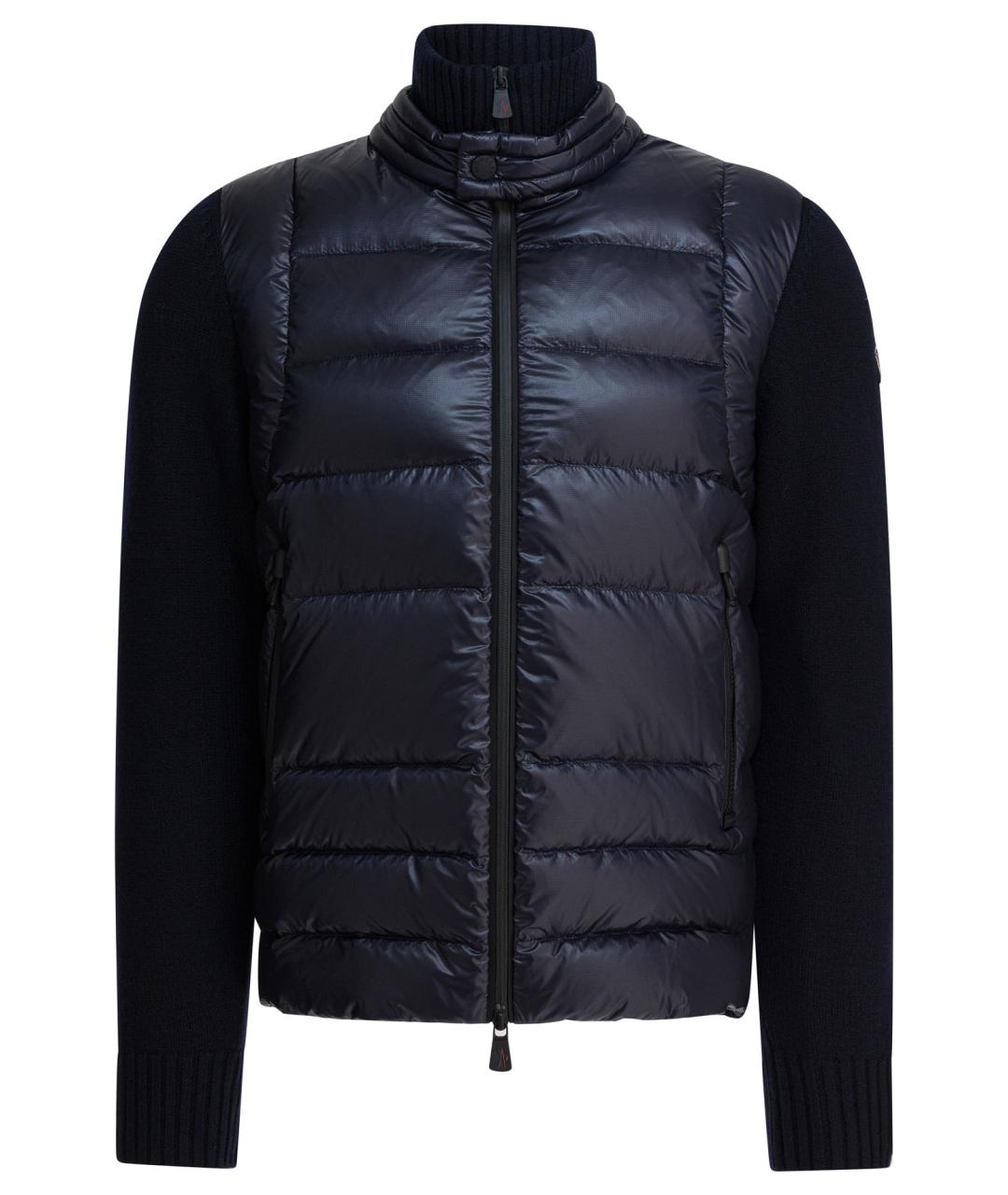 MONCLER GRENOBLE Синяя полиамидовая куртка, фото 1