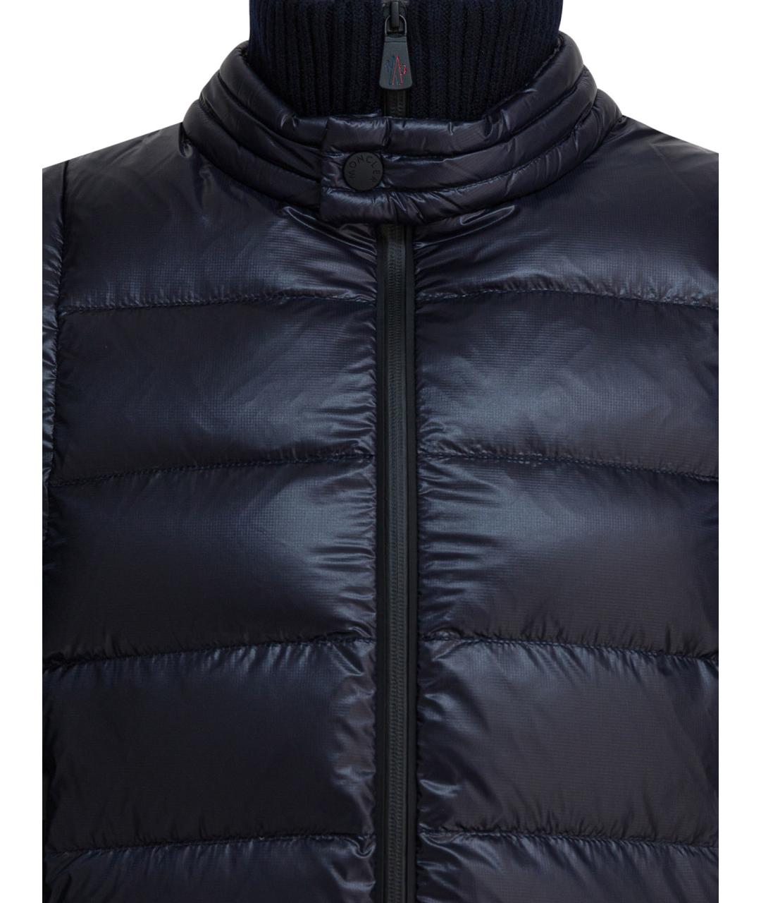 MONCLER GRENOBLE Синяя полиамидовая куртка, фото 3