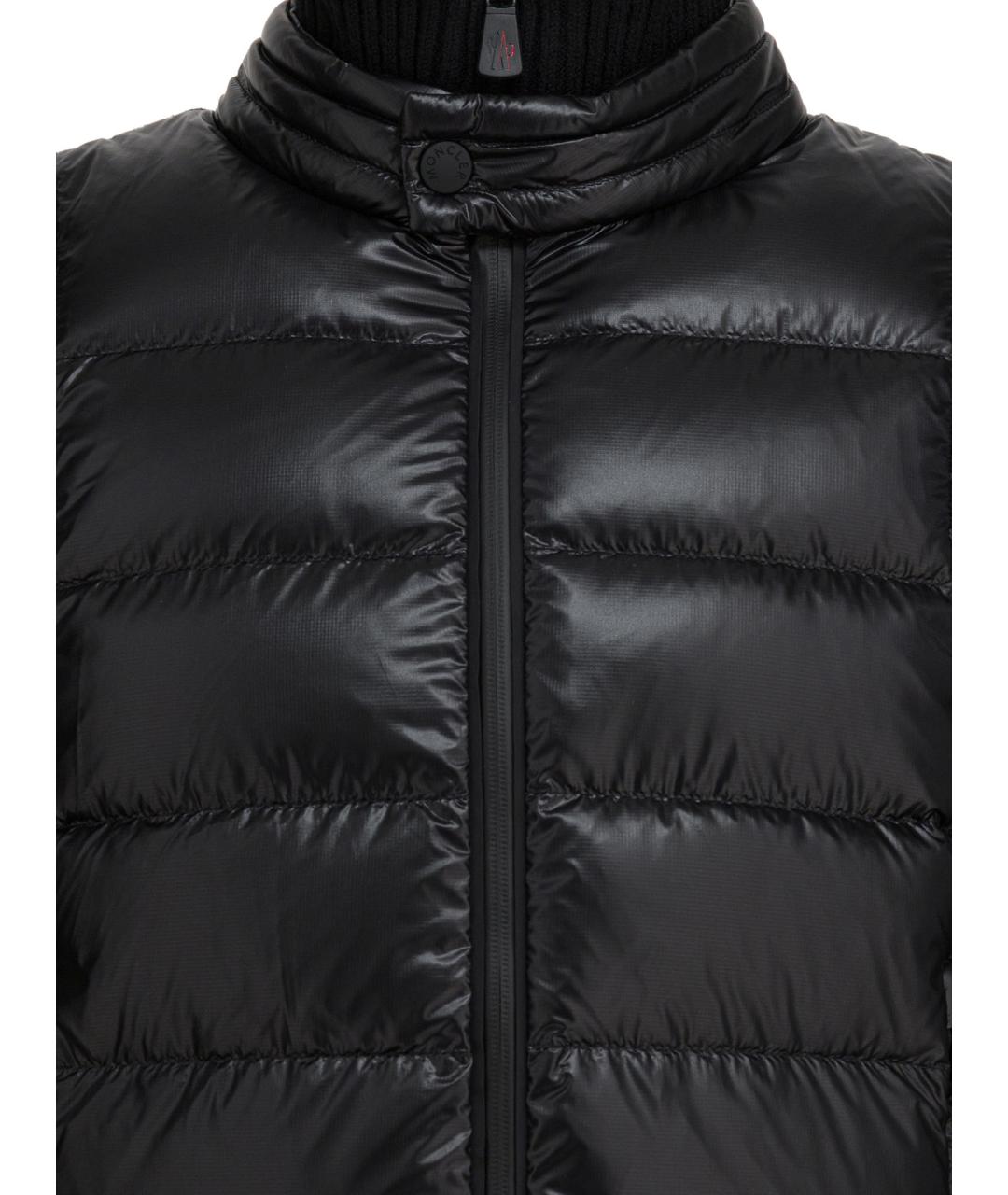 MONCLER GRENOBLE Черная полиамидовая куртка, фото 3