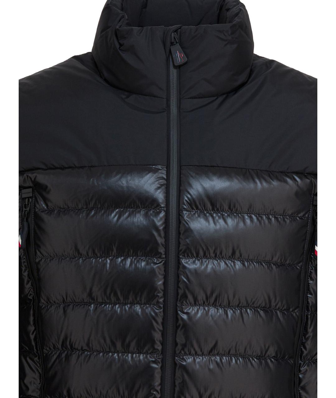 MONCLER GRENOBLE Черная полиамидовая куртка, фото 3