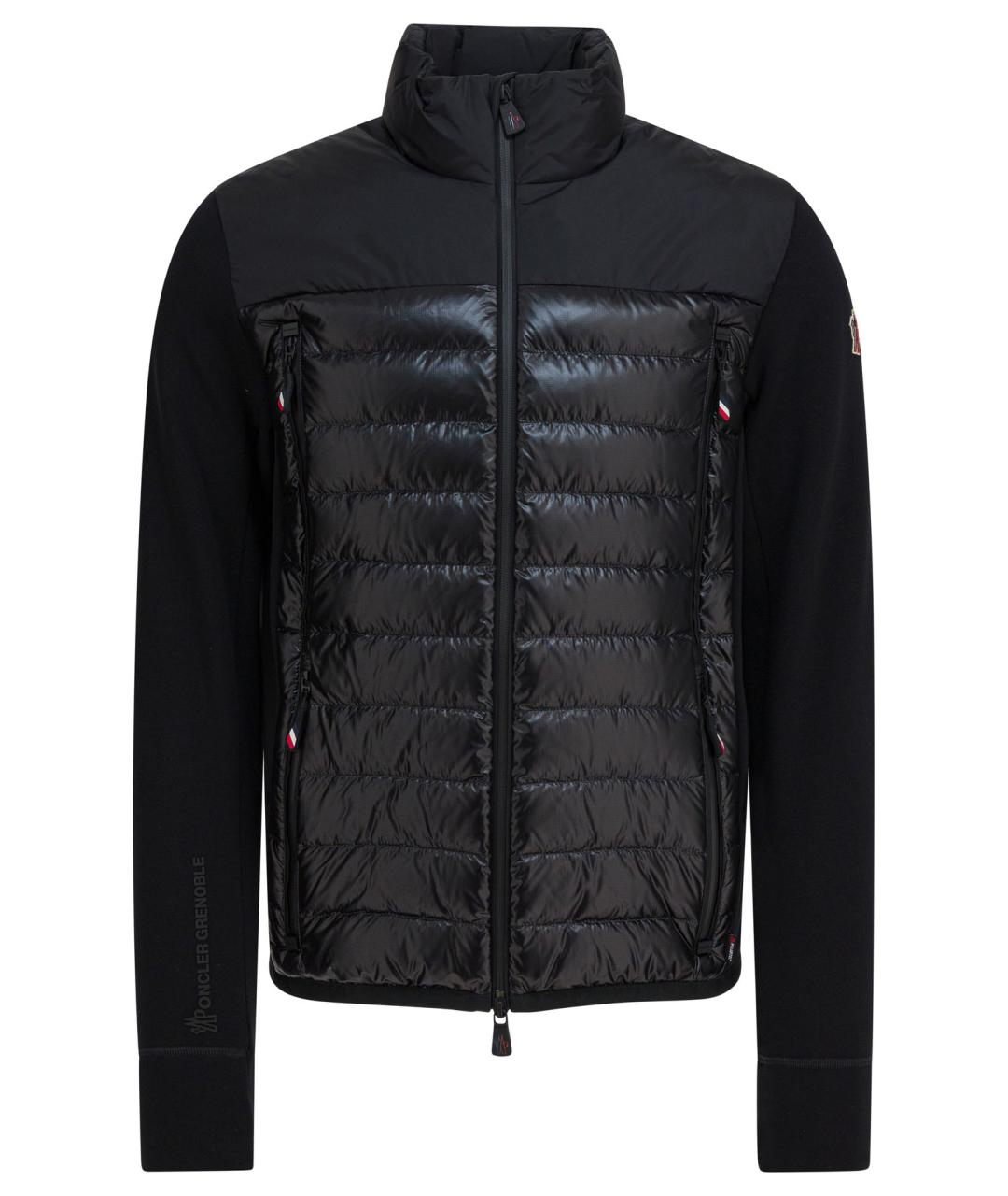 MONCLER GRENOBLE Черная полиамидовая куртка, фото 1