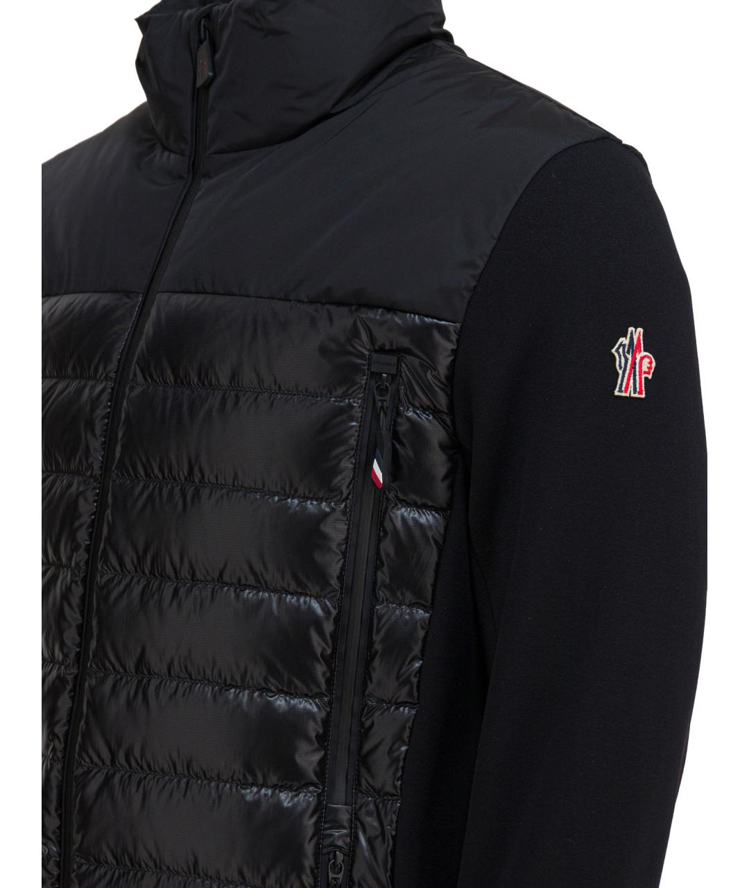 MONCLER GRENOBLE Черная полиамидовая куртка, фото 4